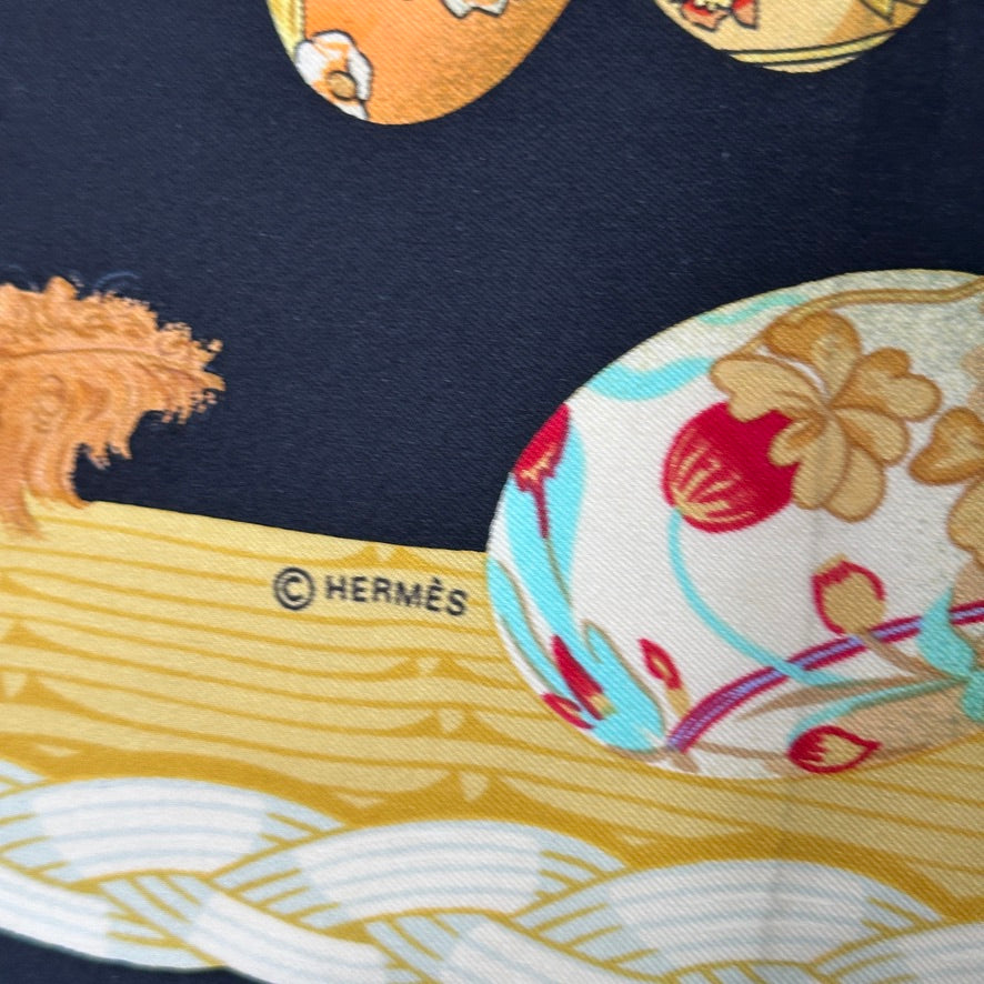 Couvée d'Hermès - FOULARD HERMES 90 cm
