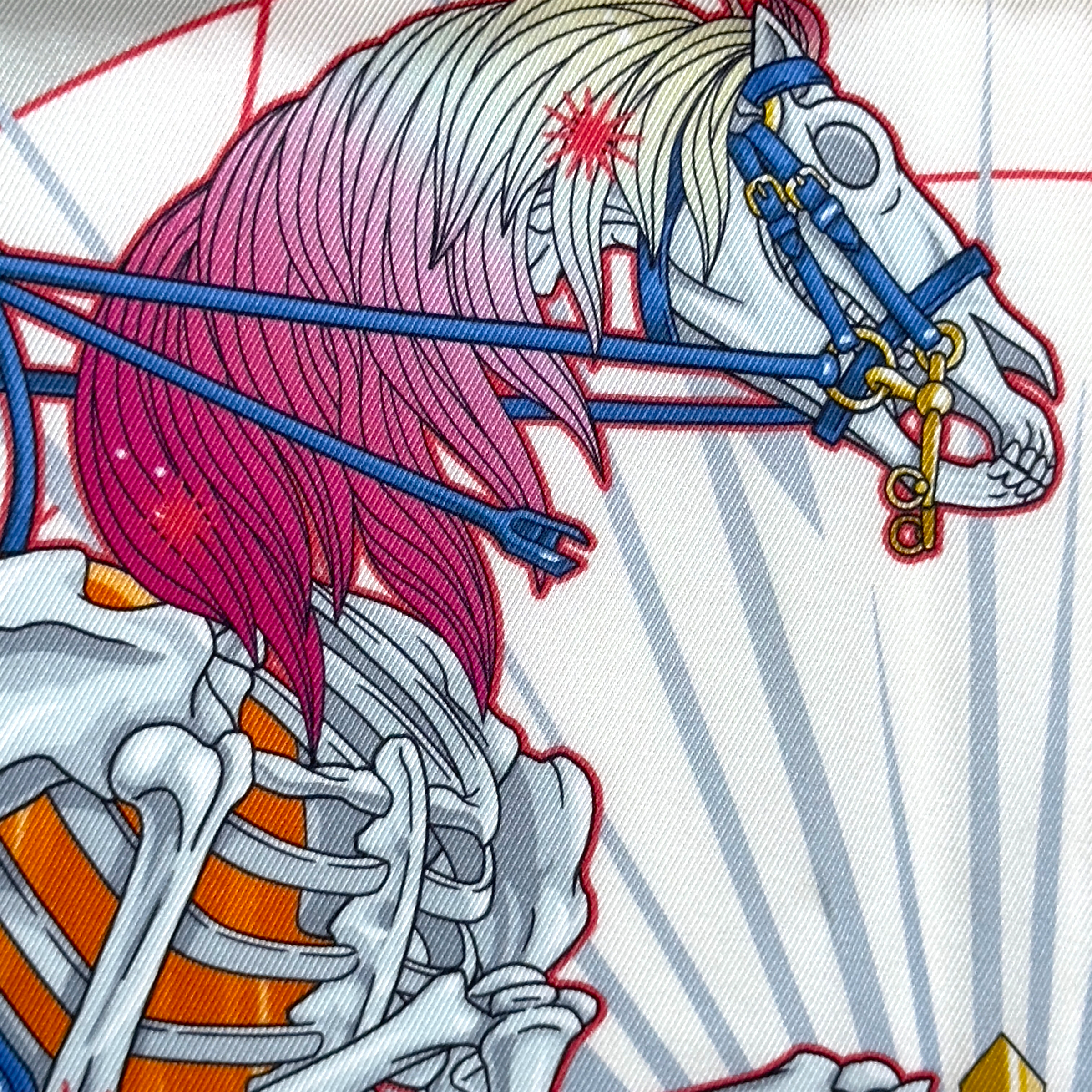 Carre Hermes chorus stellarum tete de cheval