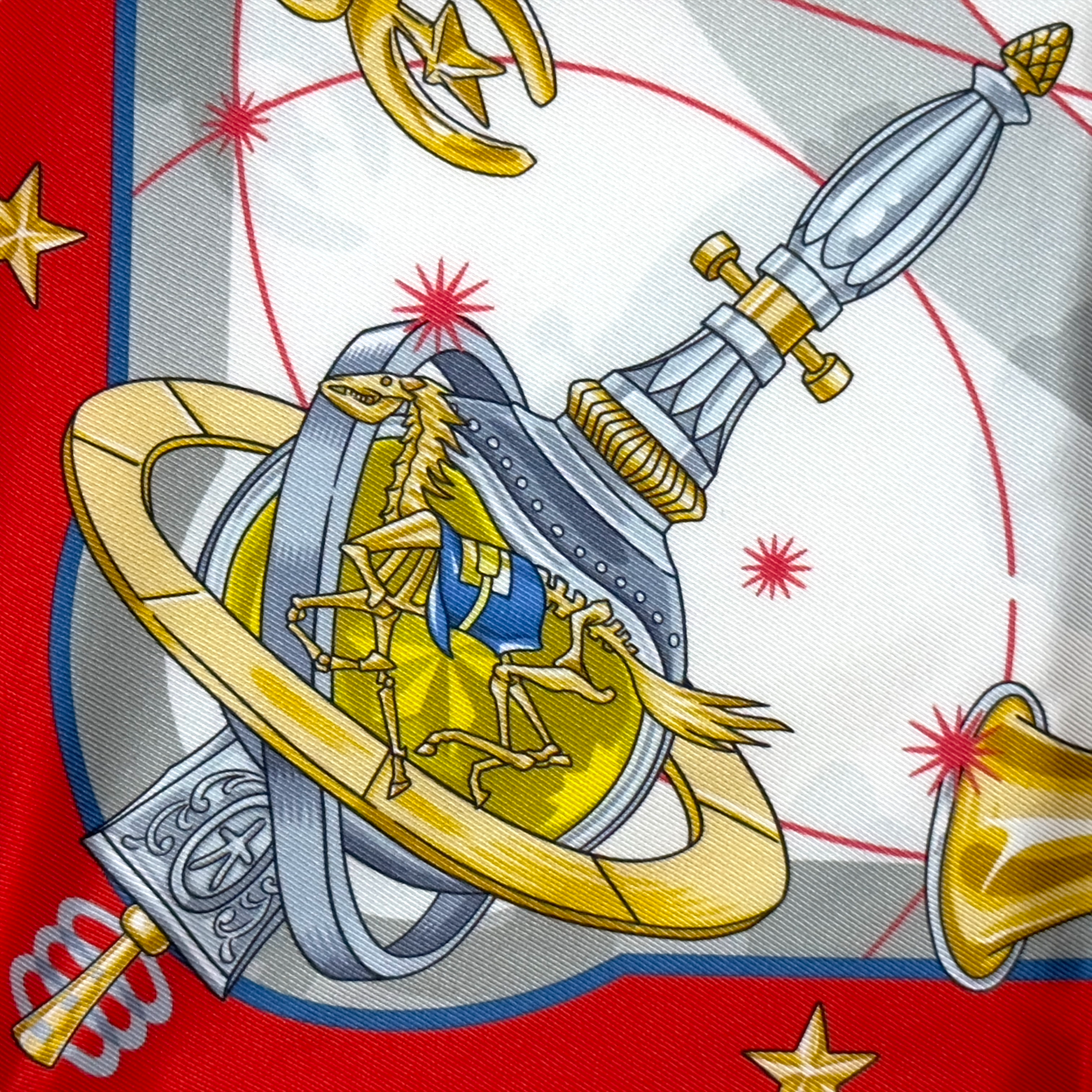 Carre Hermes chorus stellarum cheval au galop