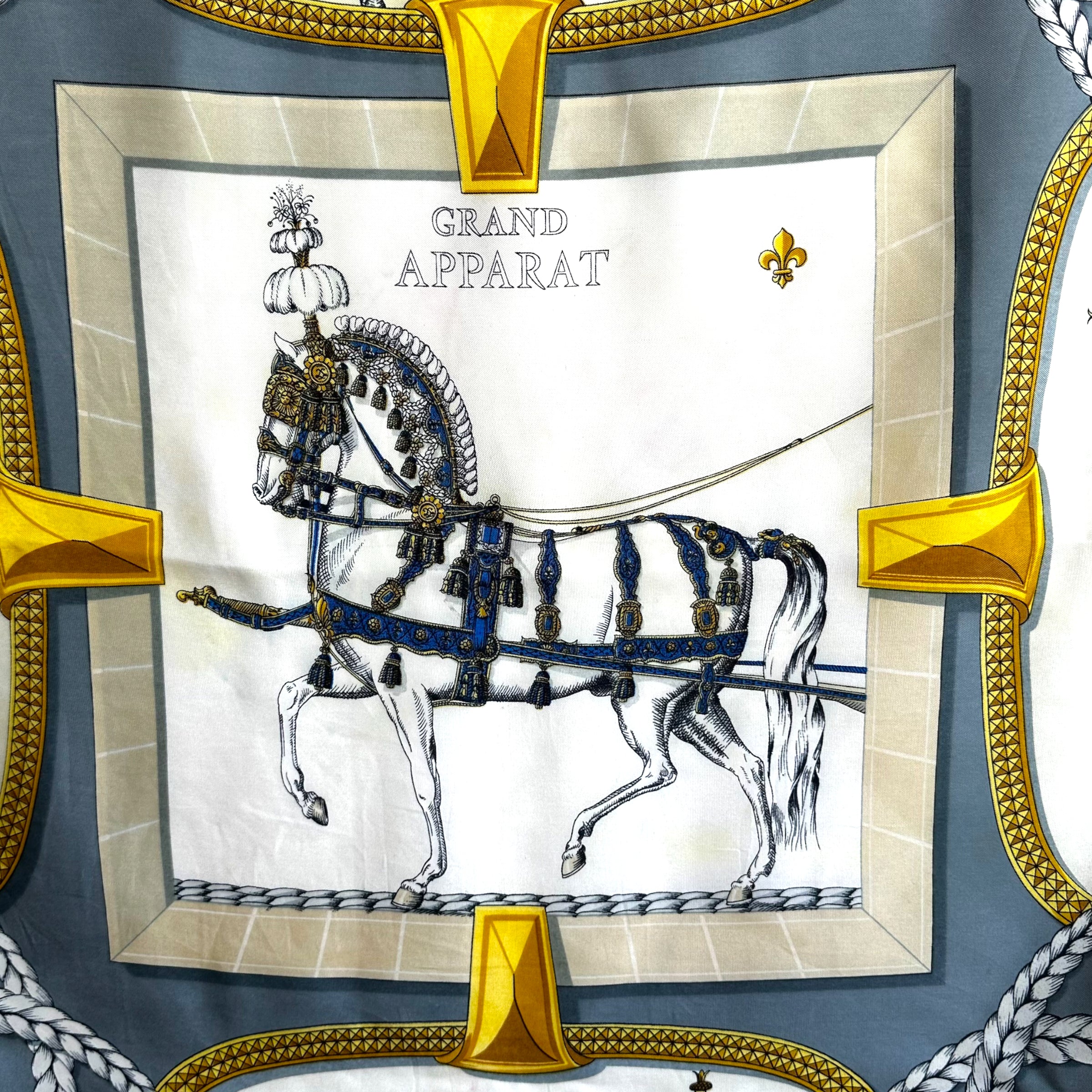 Grand apparat - FOULARD HERMES 90 CM