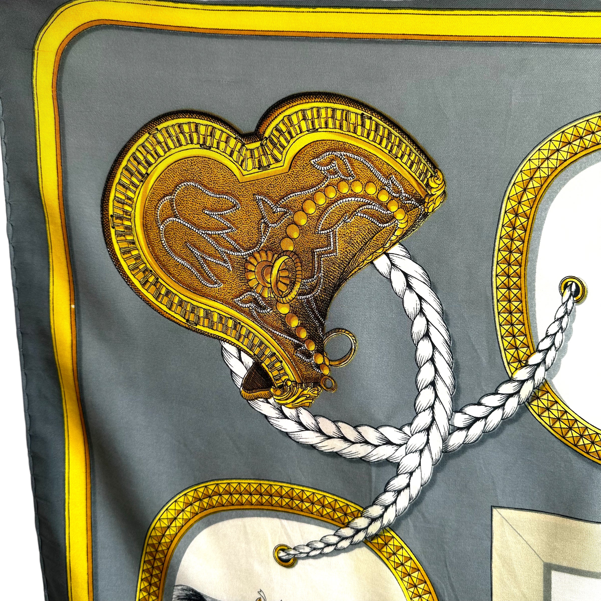 Grand apparat - FOULARD HERMES 90 CM