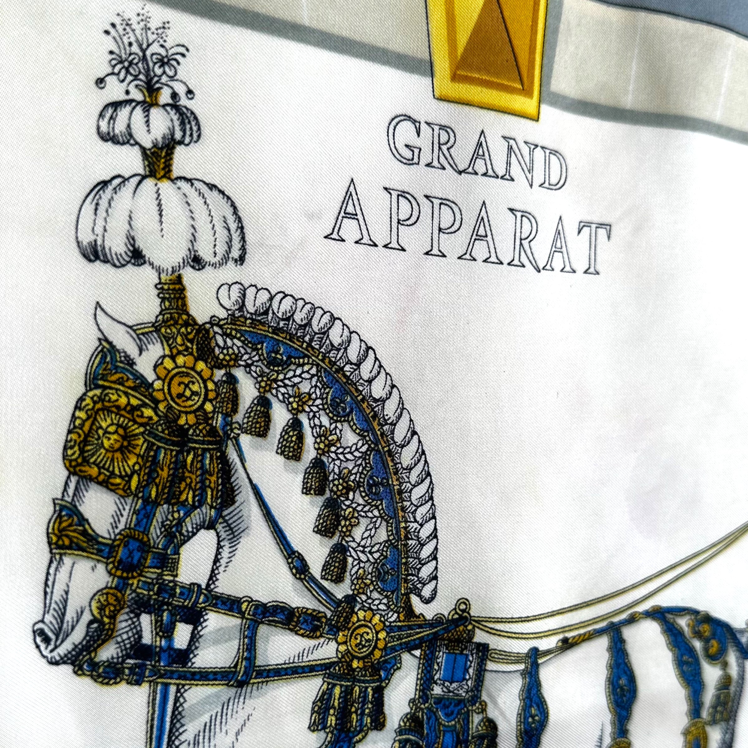 Grand apparat - FOULARD HERMES 90 CM