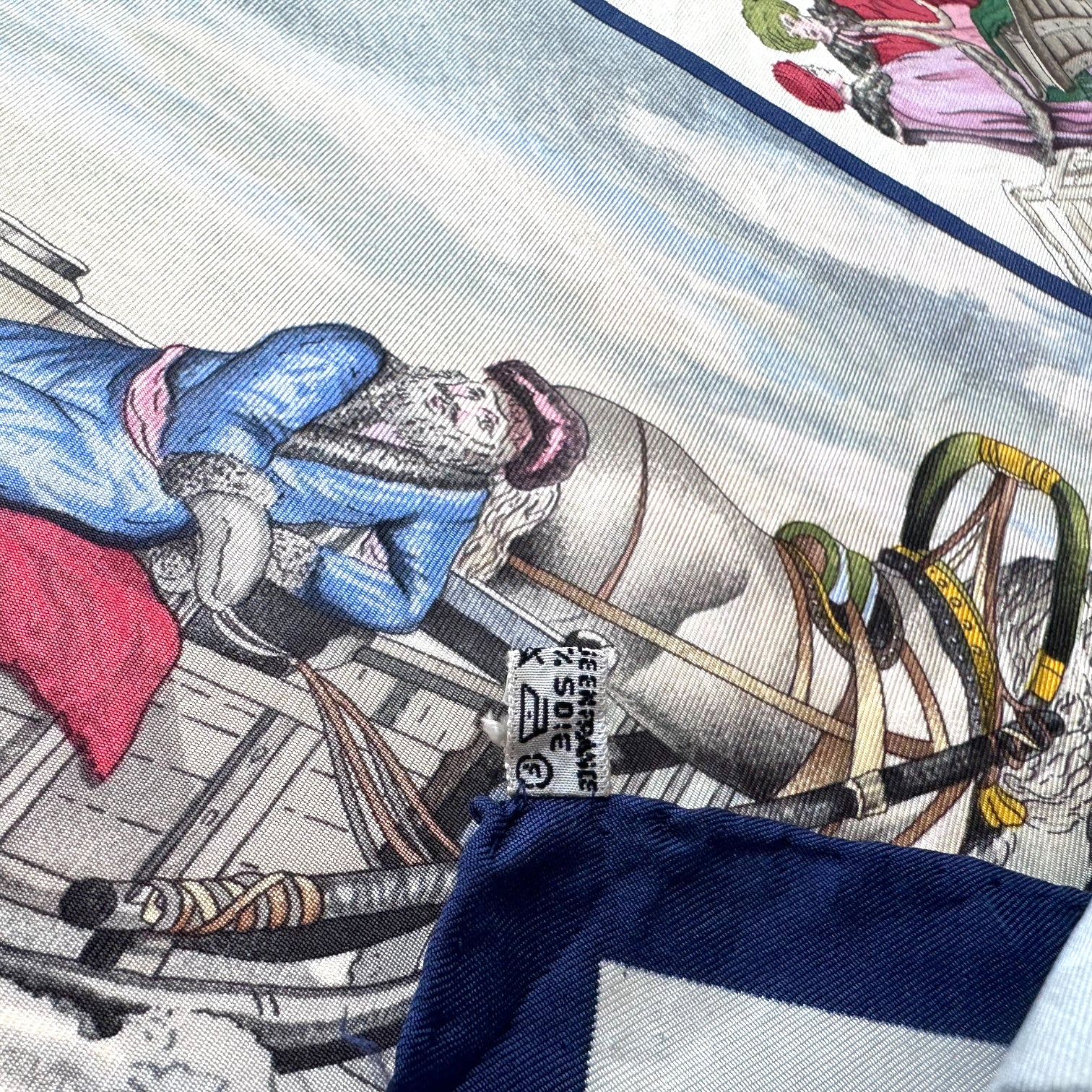 Voyages slaves - FOULARD HERMES 90 CM