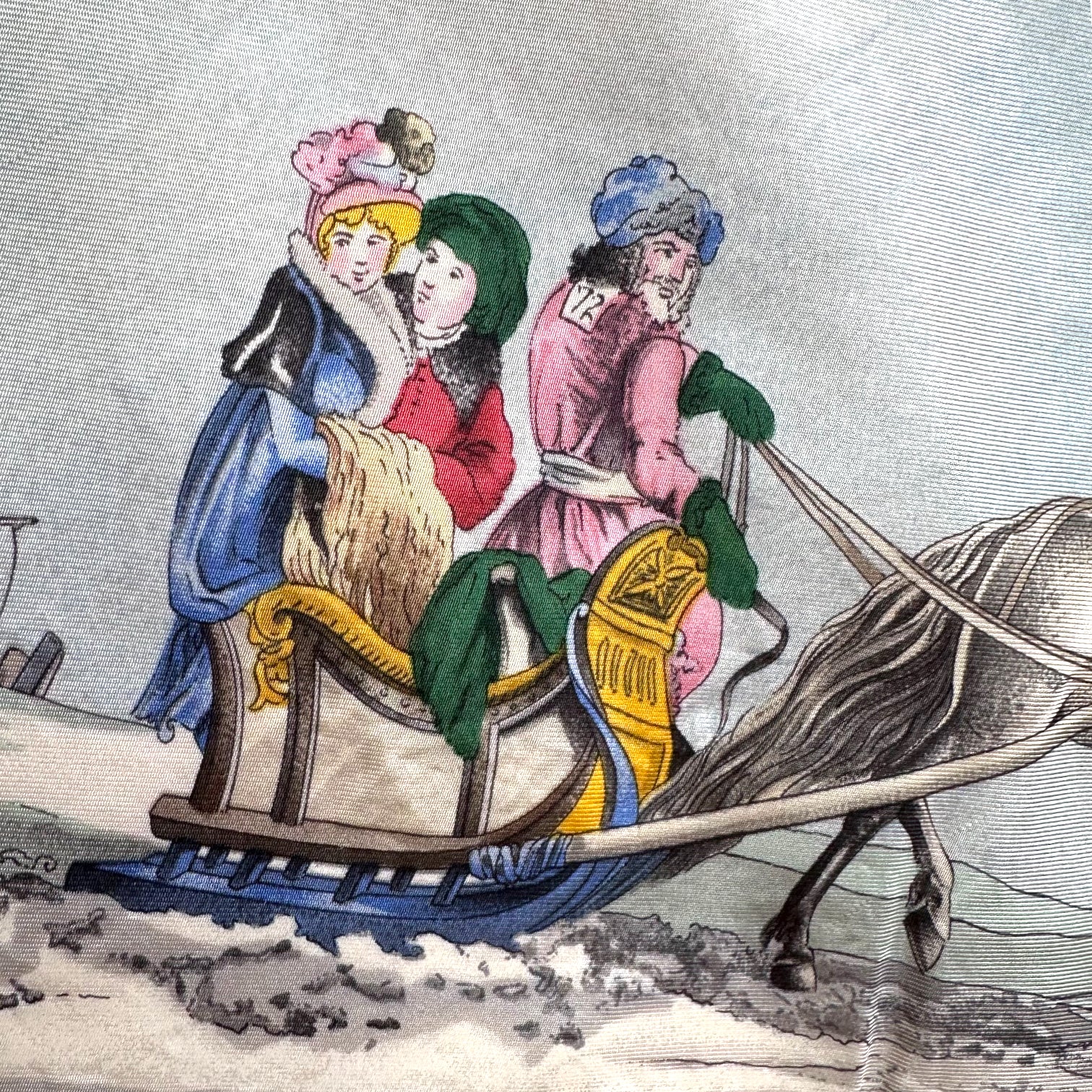 Voyages slaves - FOULARD HERMES 90 CM