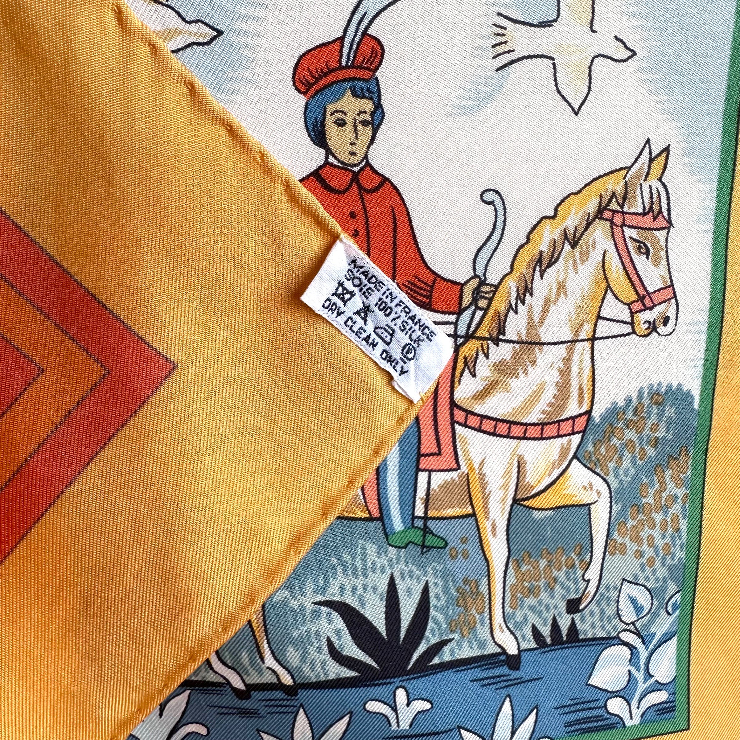 Imagerie - FOULARD HERMES 90cm