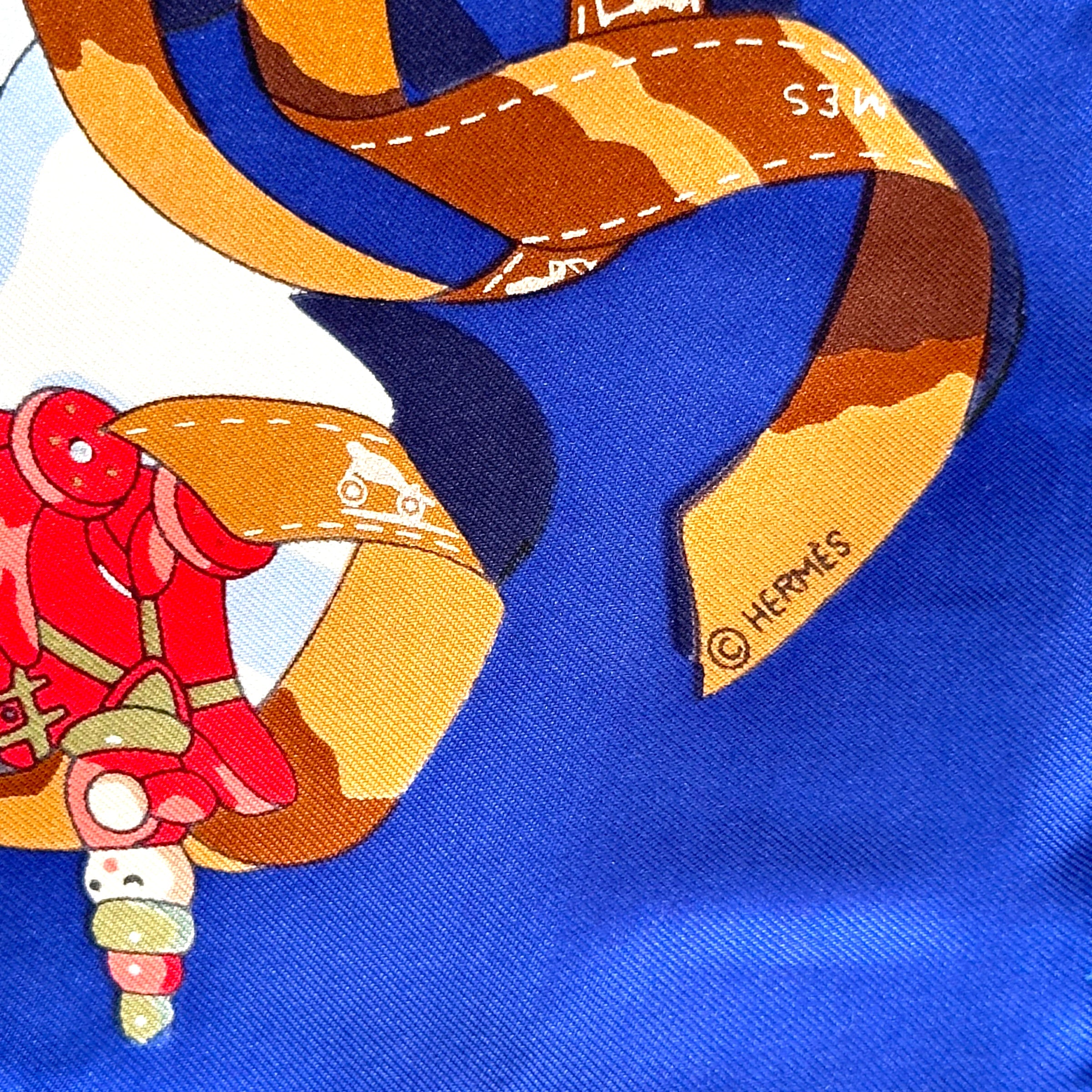 Noël au 24 Faubourg - FOULARD HERMES 90CM