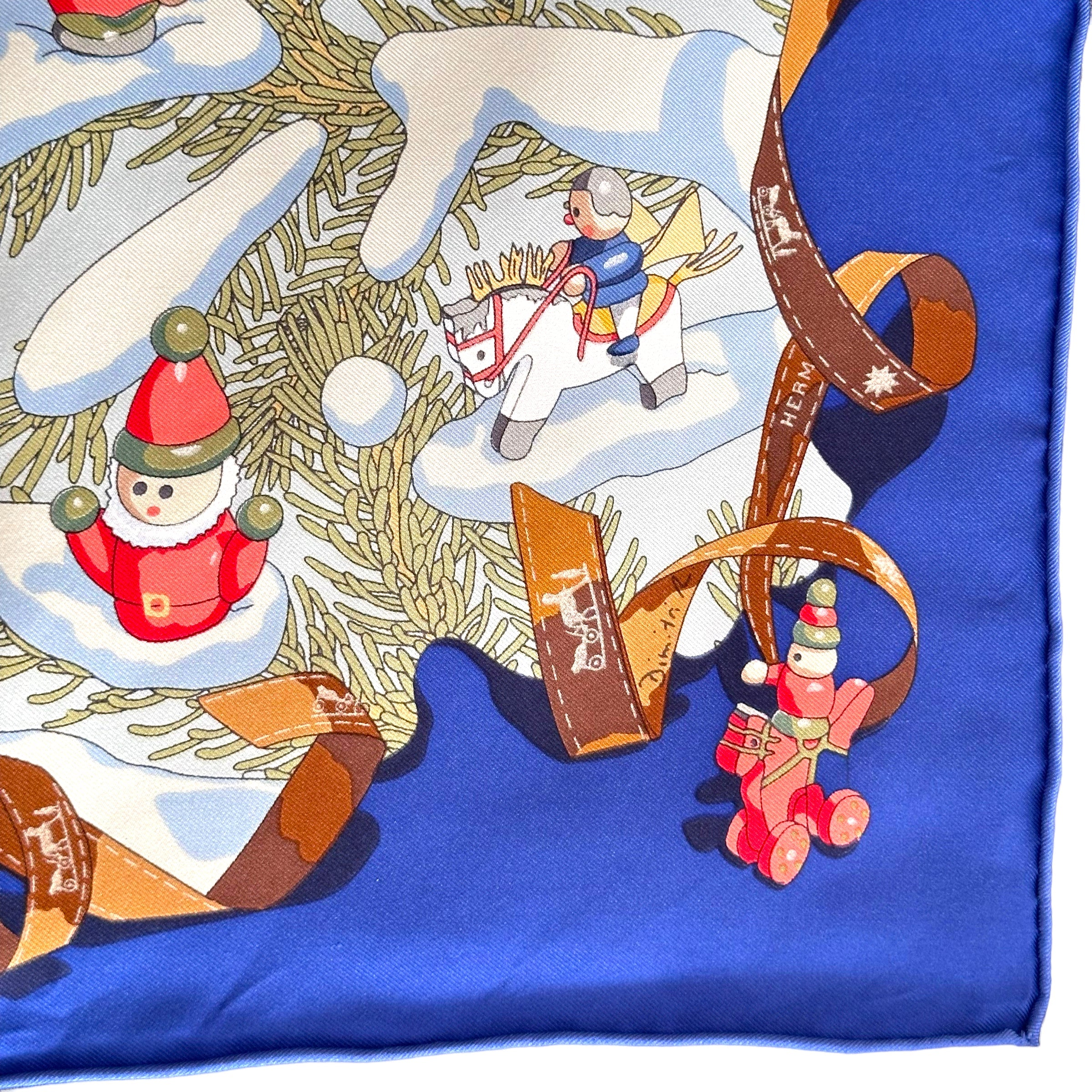 Noël au 24 Faubourg - FOULARD HERMES 90CM