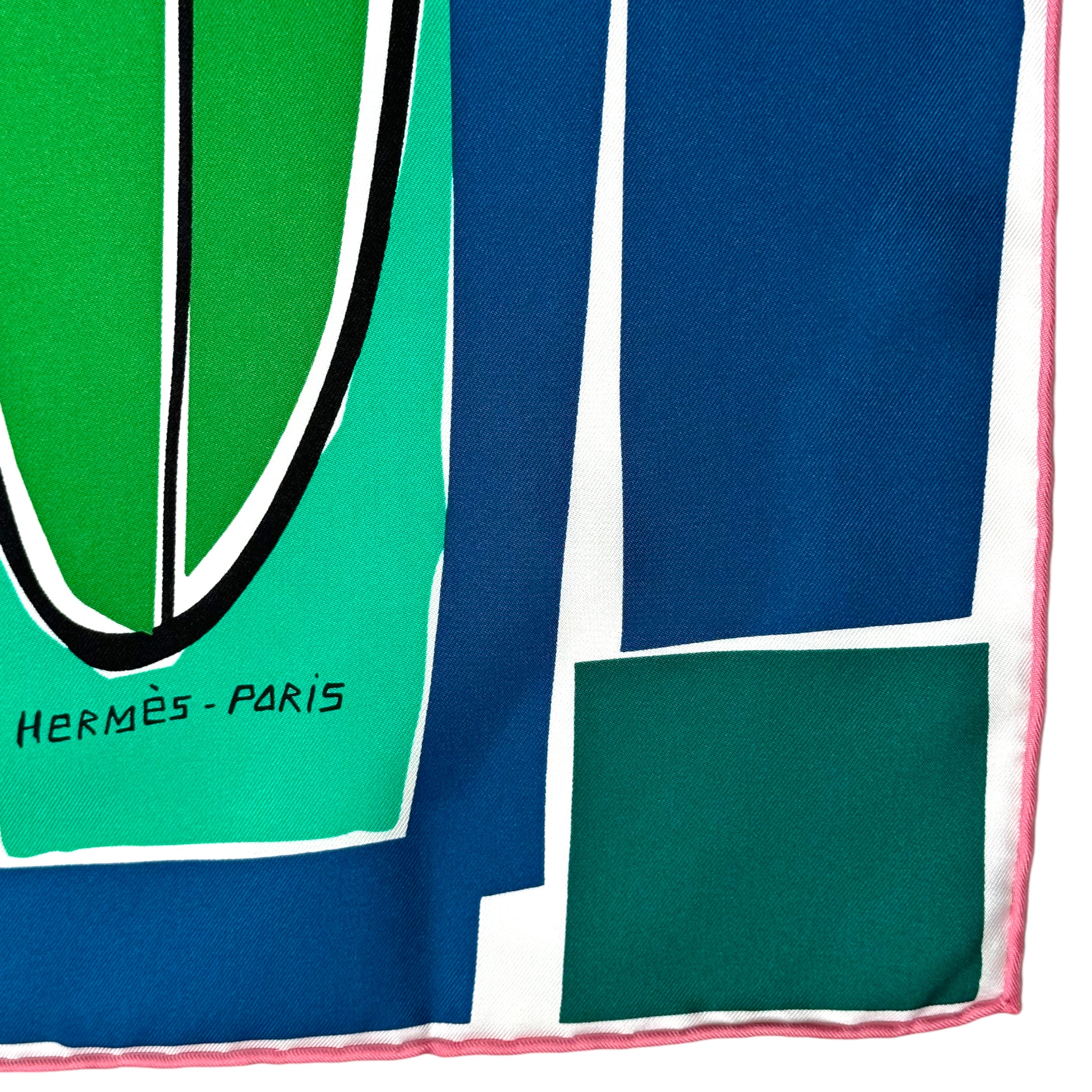 Sea, Surf & Fun - FOULARD HERMES 90 CM
