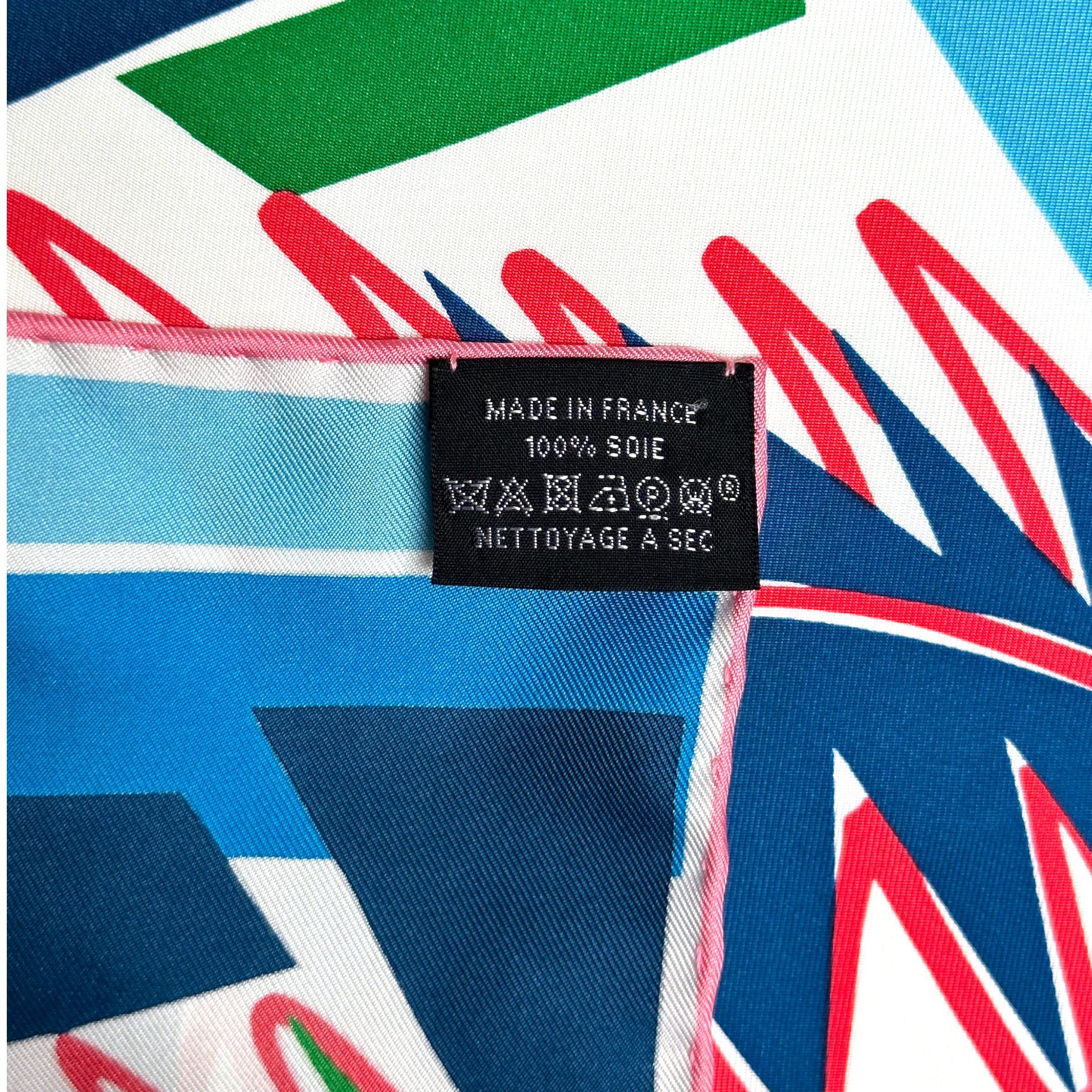 Sea, Surf & Fun - FOULARD HERMES 90 CM