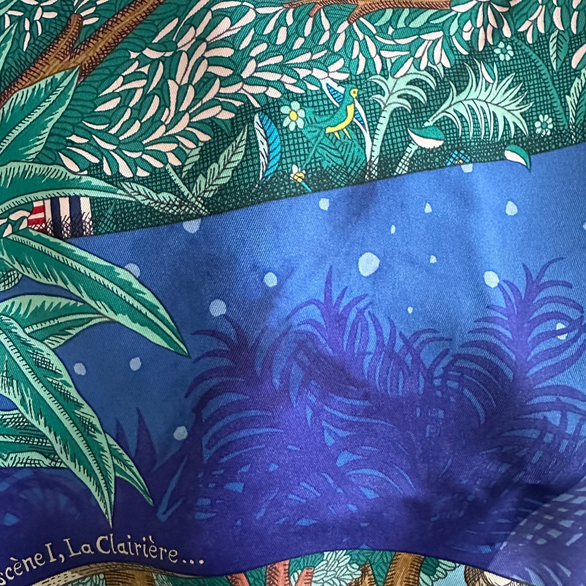 Acte III, Scène 1, La clairière - FOULARD HERMES 90cm - Carré Society