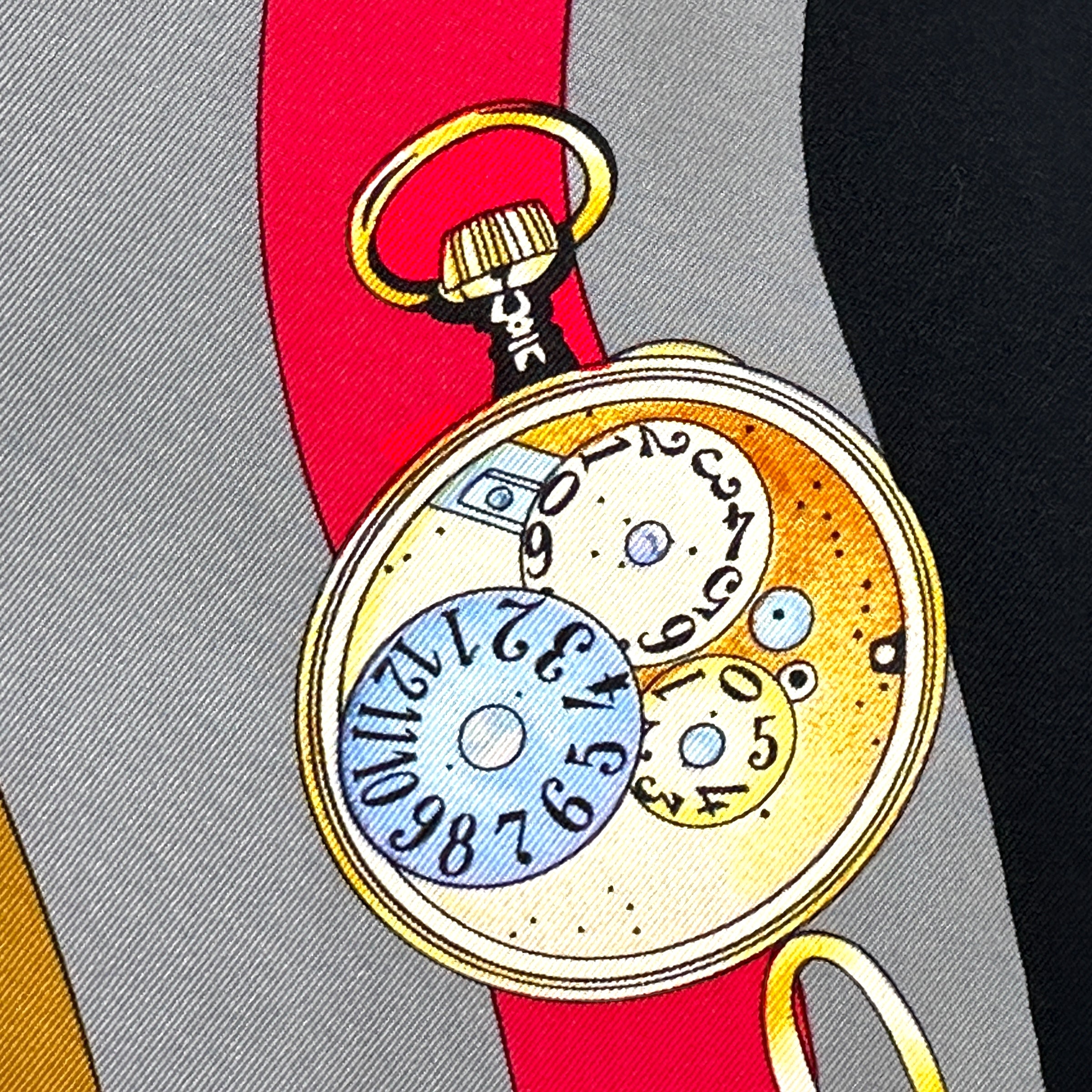 foulard-hermes-la-ronde-des-heures-montre-gousset