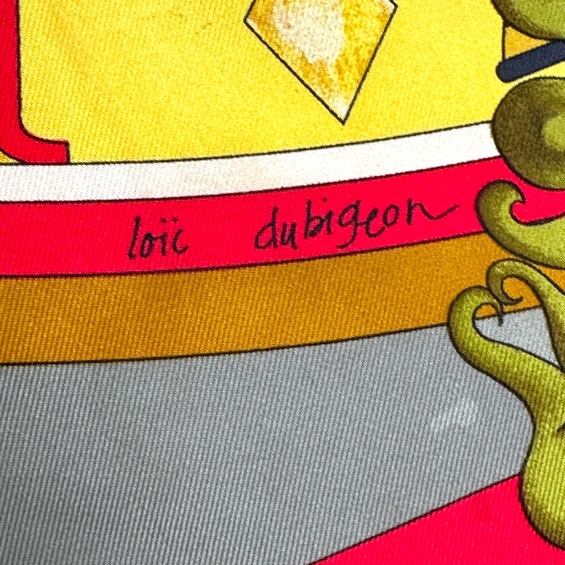 La ronde des heures - FOULARD HERMES 90CM