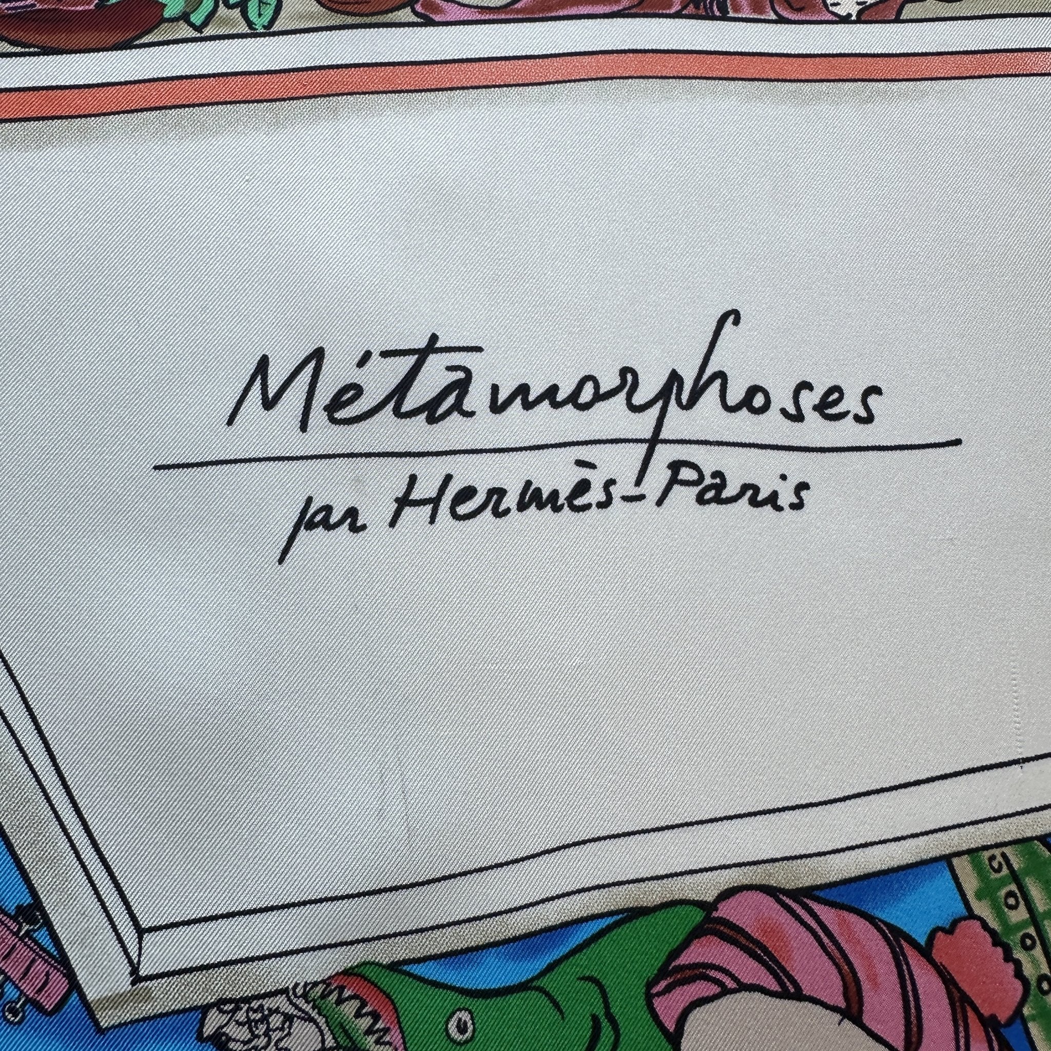 Métamorphoses d'Hermès - FOULARD HERMES 90 CM