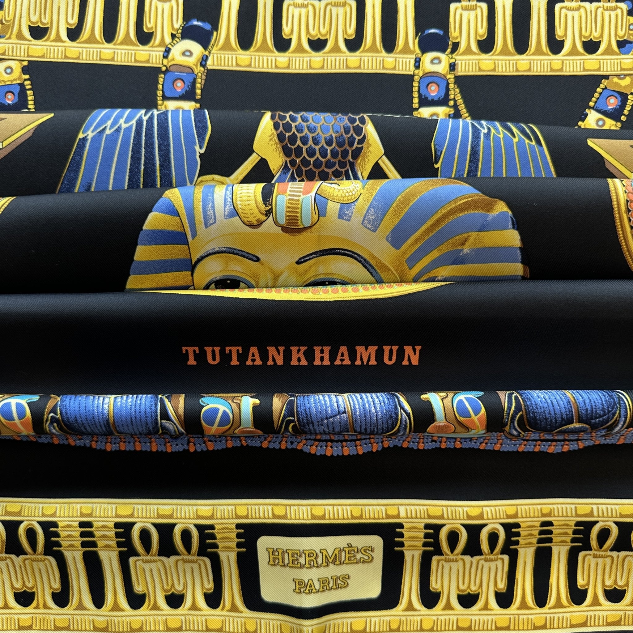 Tutankhamun - FOULARD HERMES 90 CM