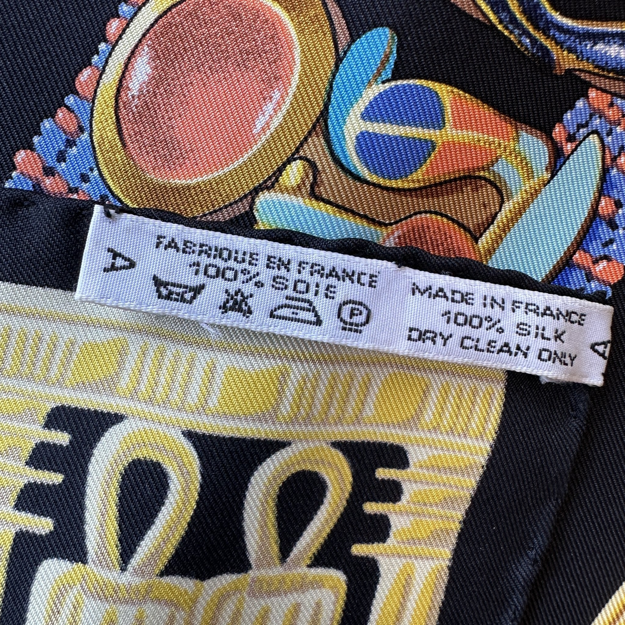 Tutankhamun - FOULARD HERMES 90 CM