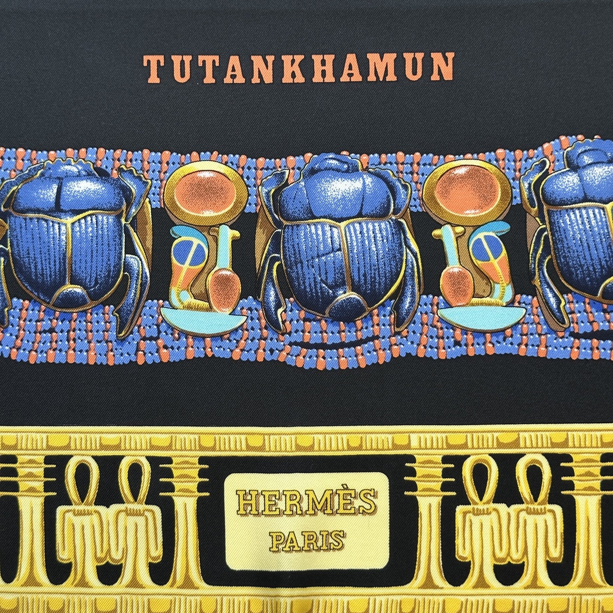 Tutankhamun - FOULARD HERMES 90 CM