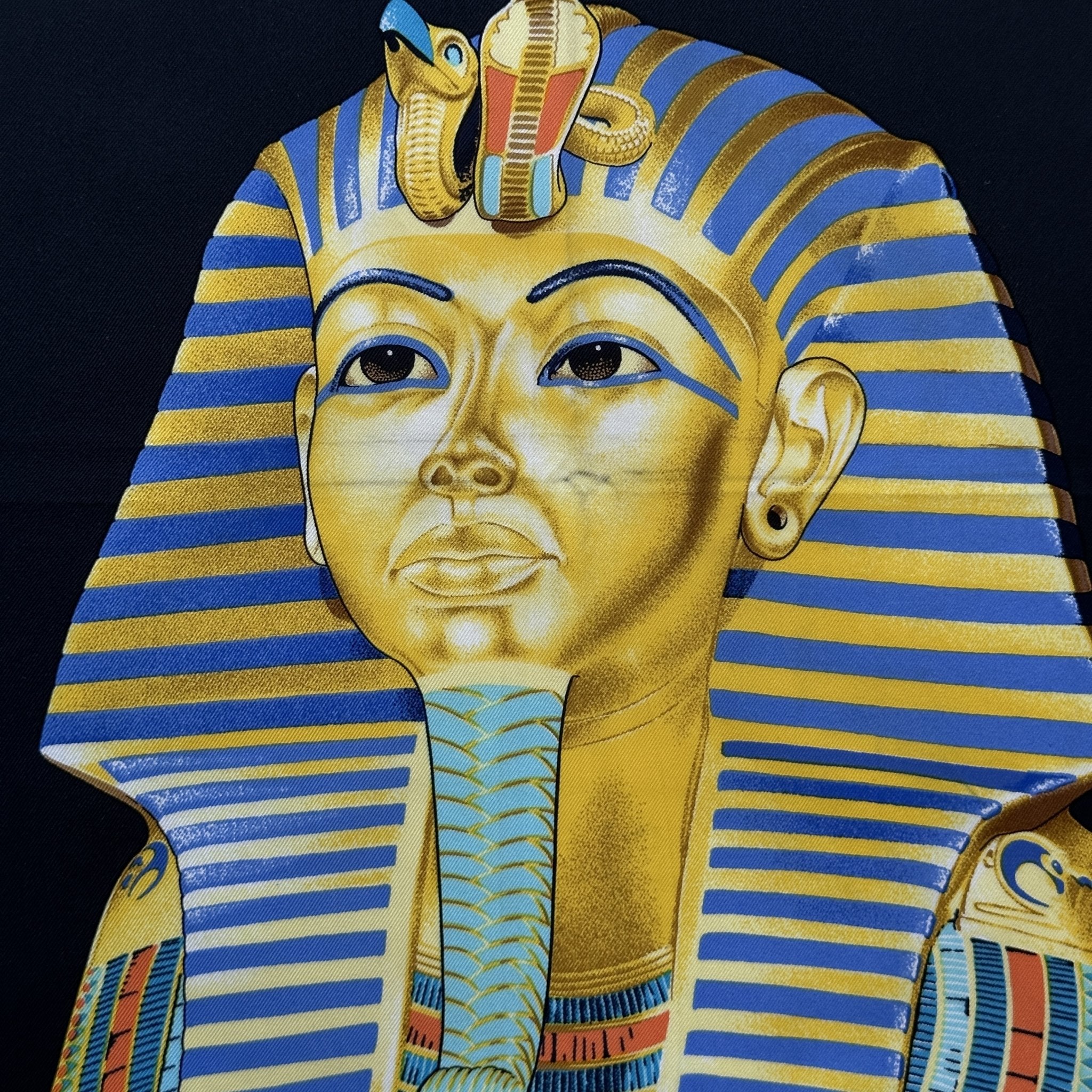 Tutankhamun - FOULARD HERMES 90 CM
