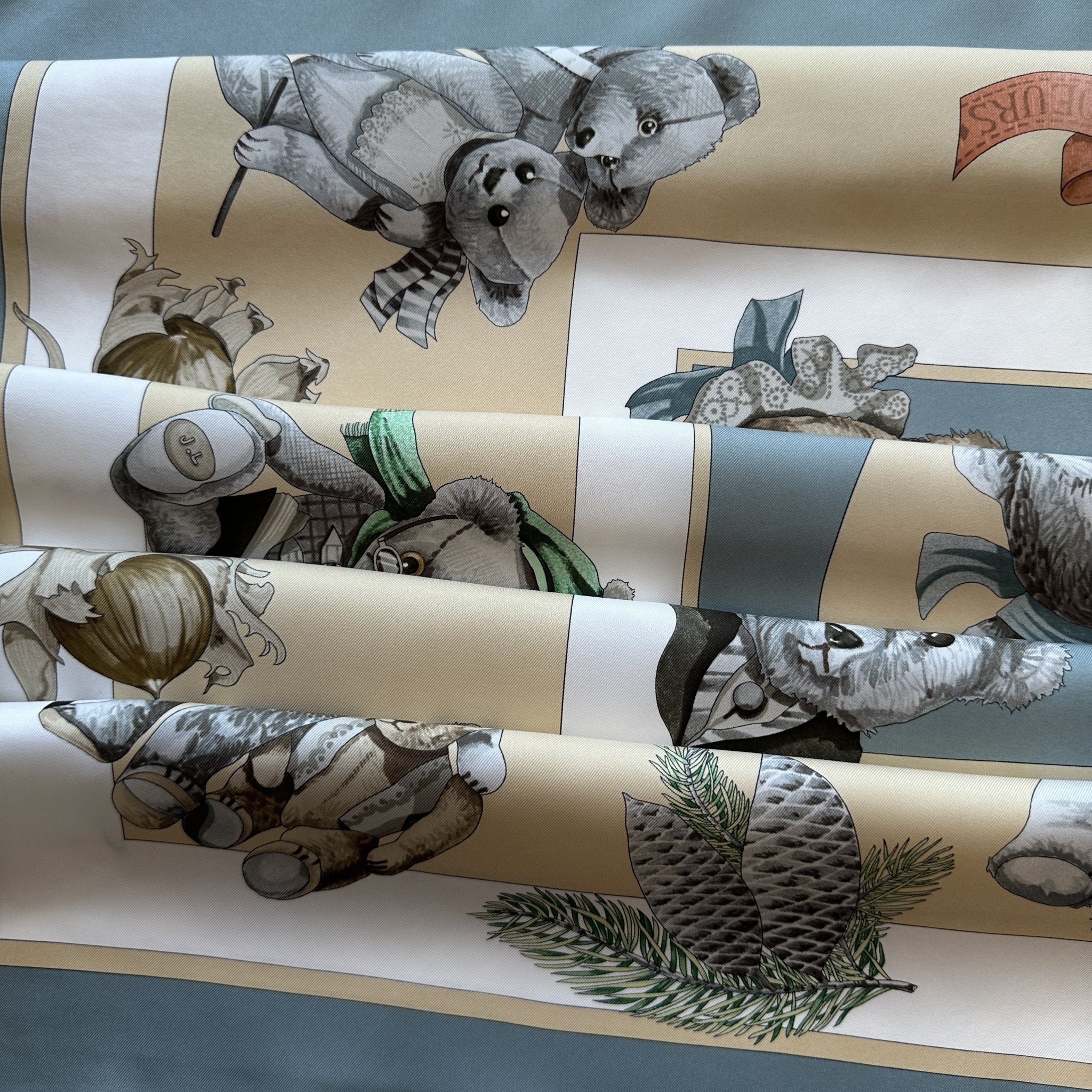 Confidents des coeurs - FOULARD HERMES 90 CM