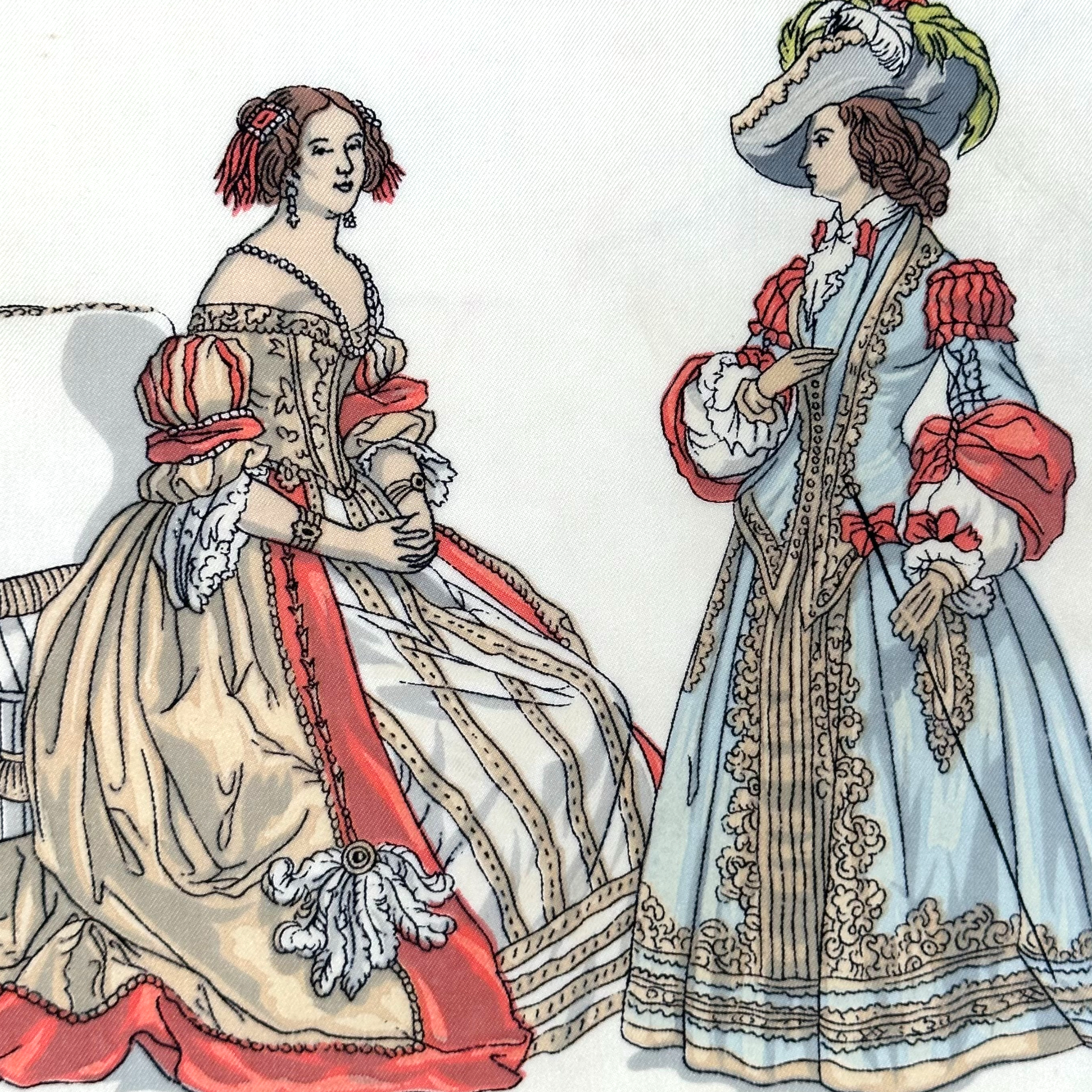 Costumes de dames - FOULARD HERMES 90CM