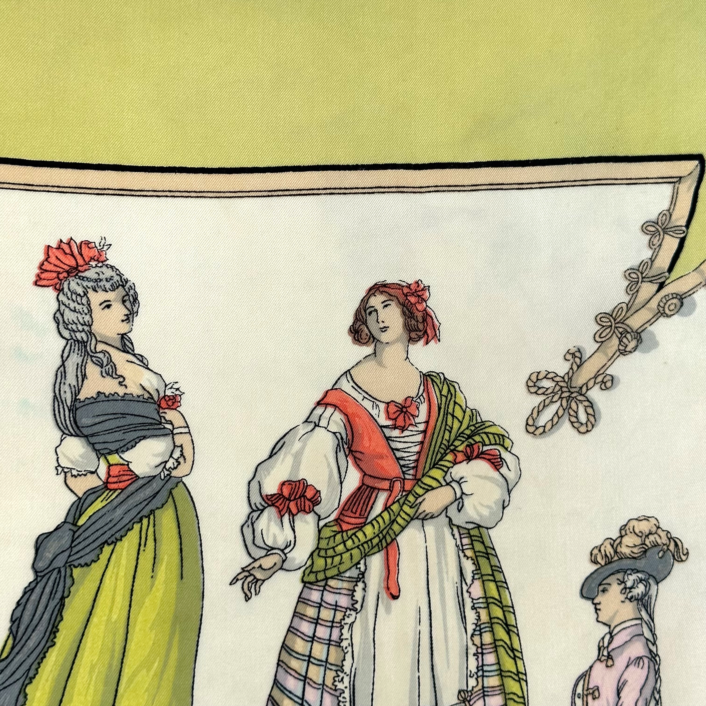 Costumes de dames - FOULARD HERMES 90CM