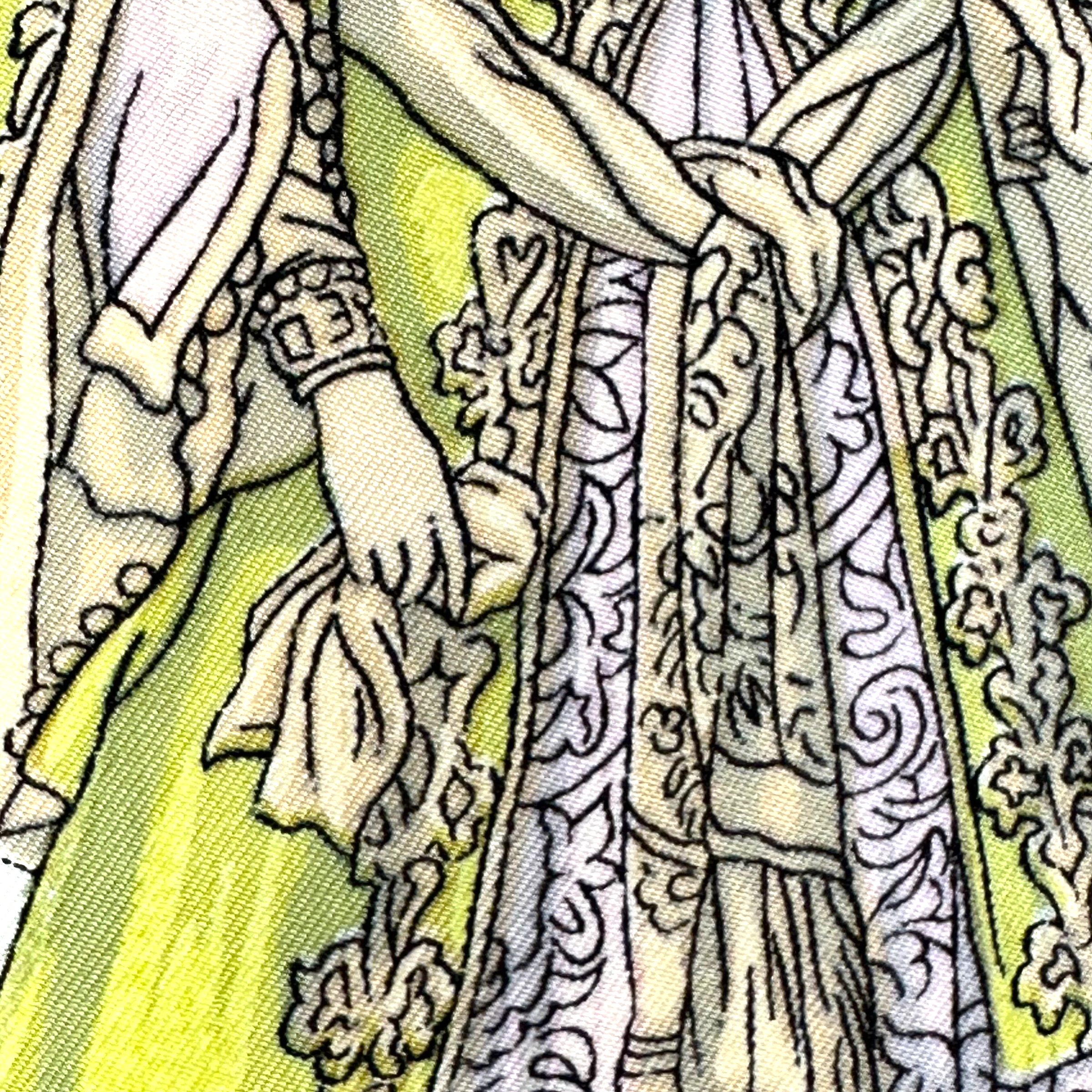 Costumes de dames - FOULARD HERMES 90CM