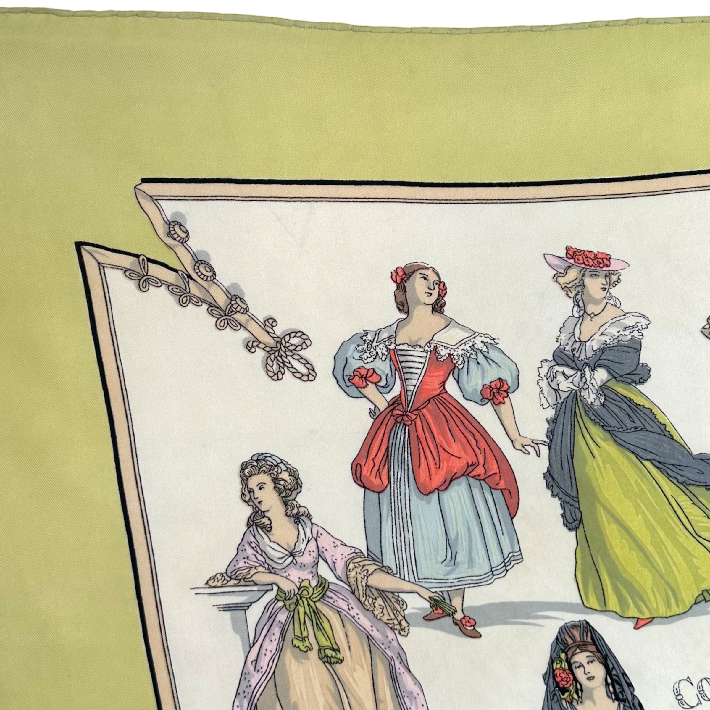 Costumes de dames - FOULARD HERMES 90CM