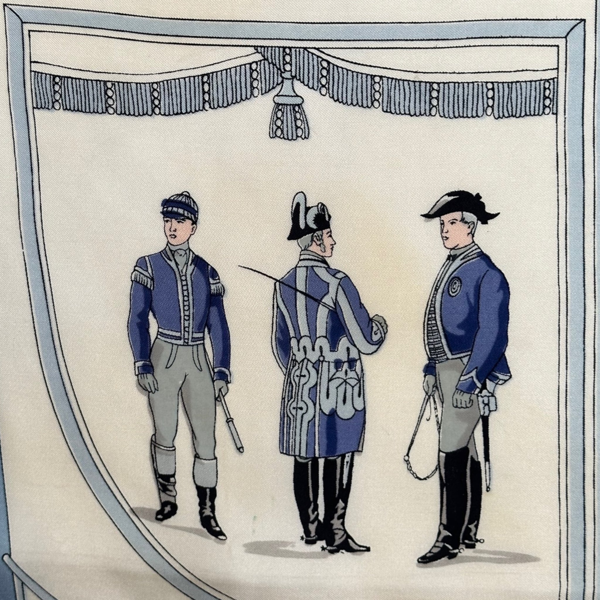 foulard-hermes-grande-livree-a-la-francaise-dessin-detail