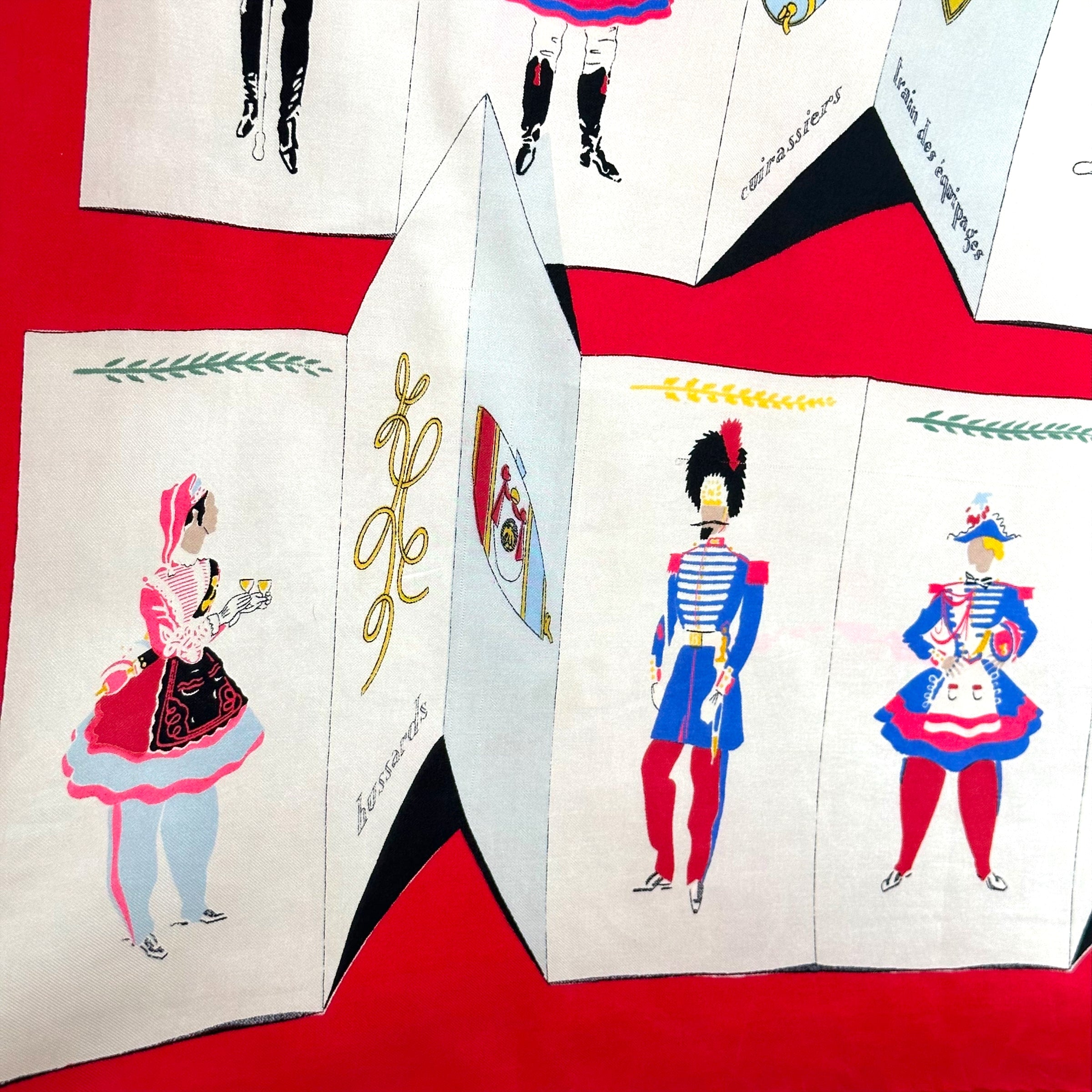 Les Cantinières en 1860 - FOULARD HERMES - 1953