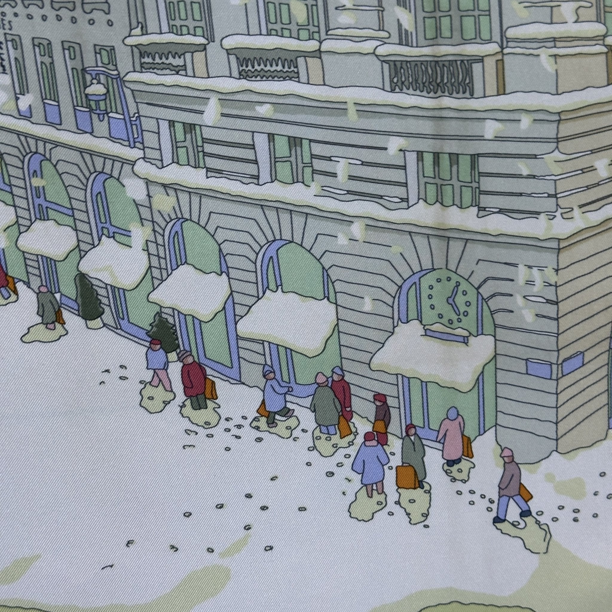 detail vitrine magasin hermes du 24 faubourg hermes