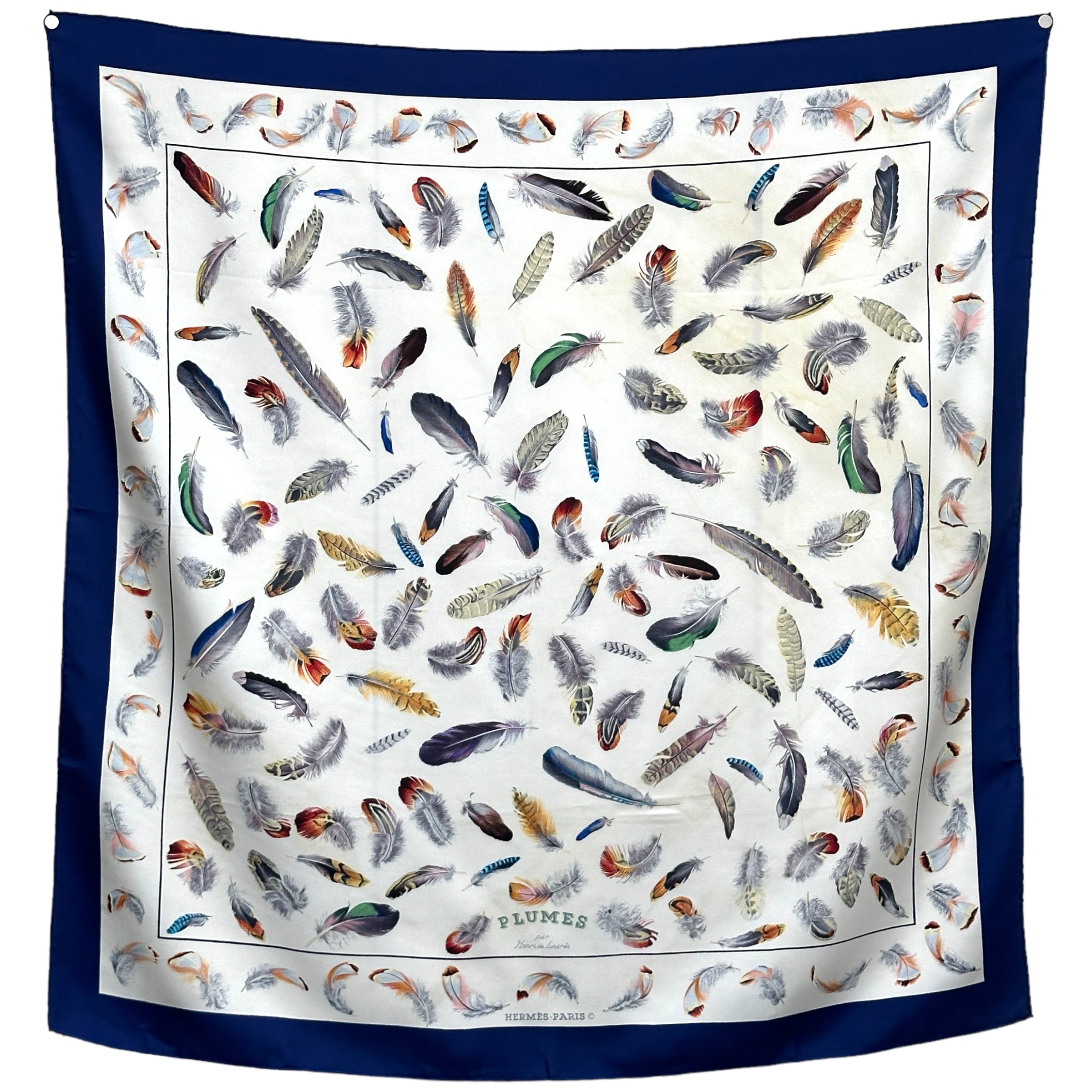 Plumes - FOULARD HERMES 90 CM