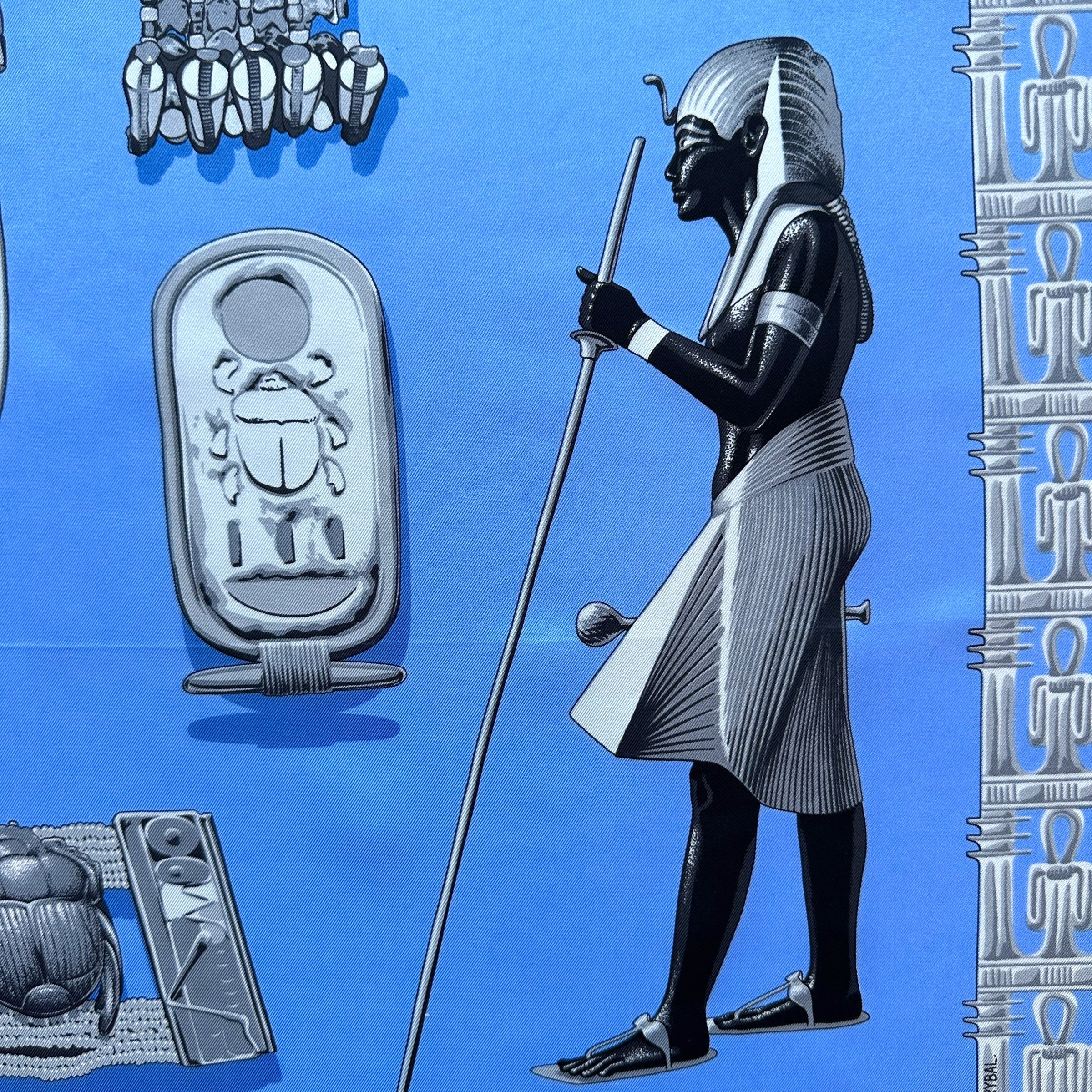 Détail du motif egyptin