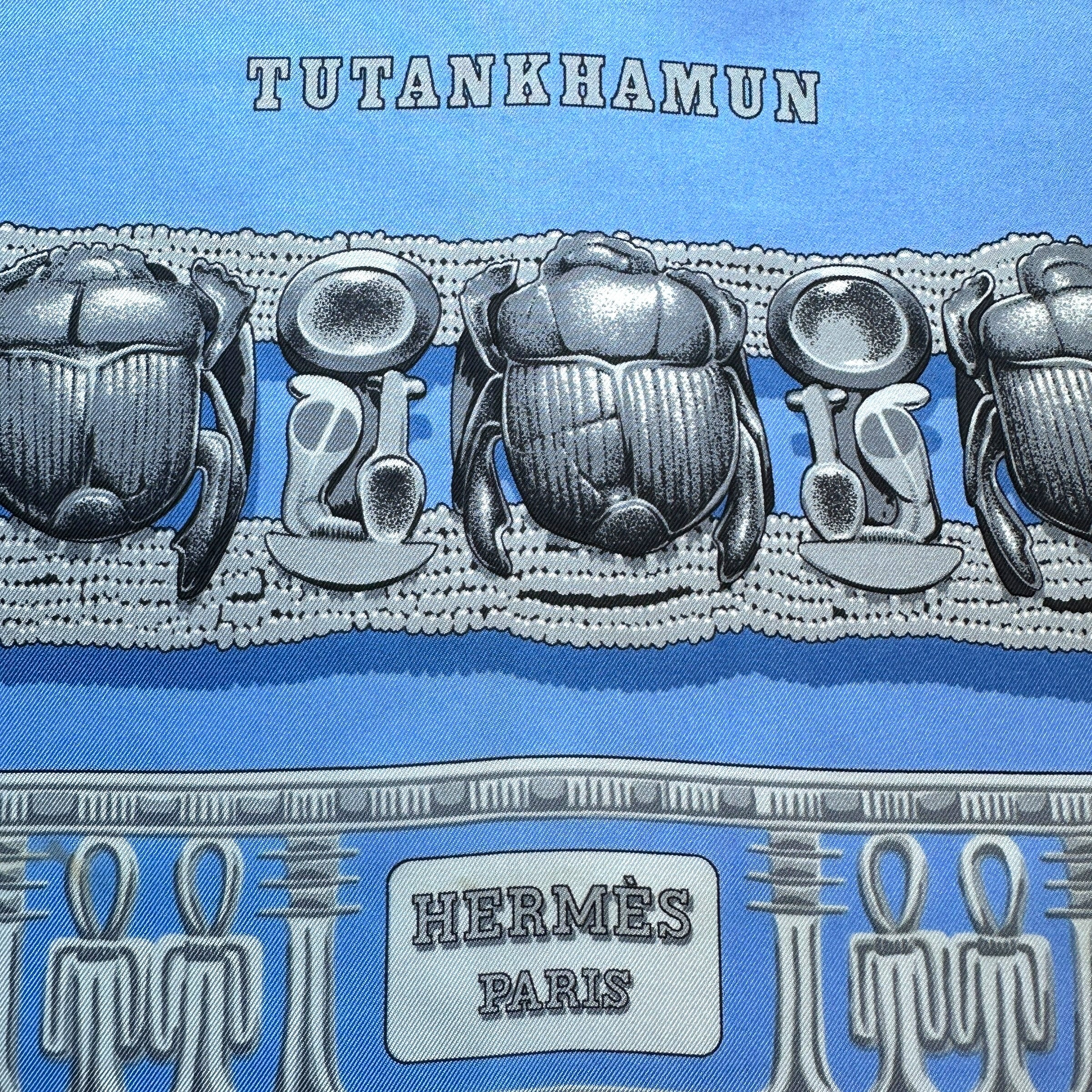 Tutankhamun - FOULARD HERMES 90 CM