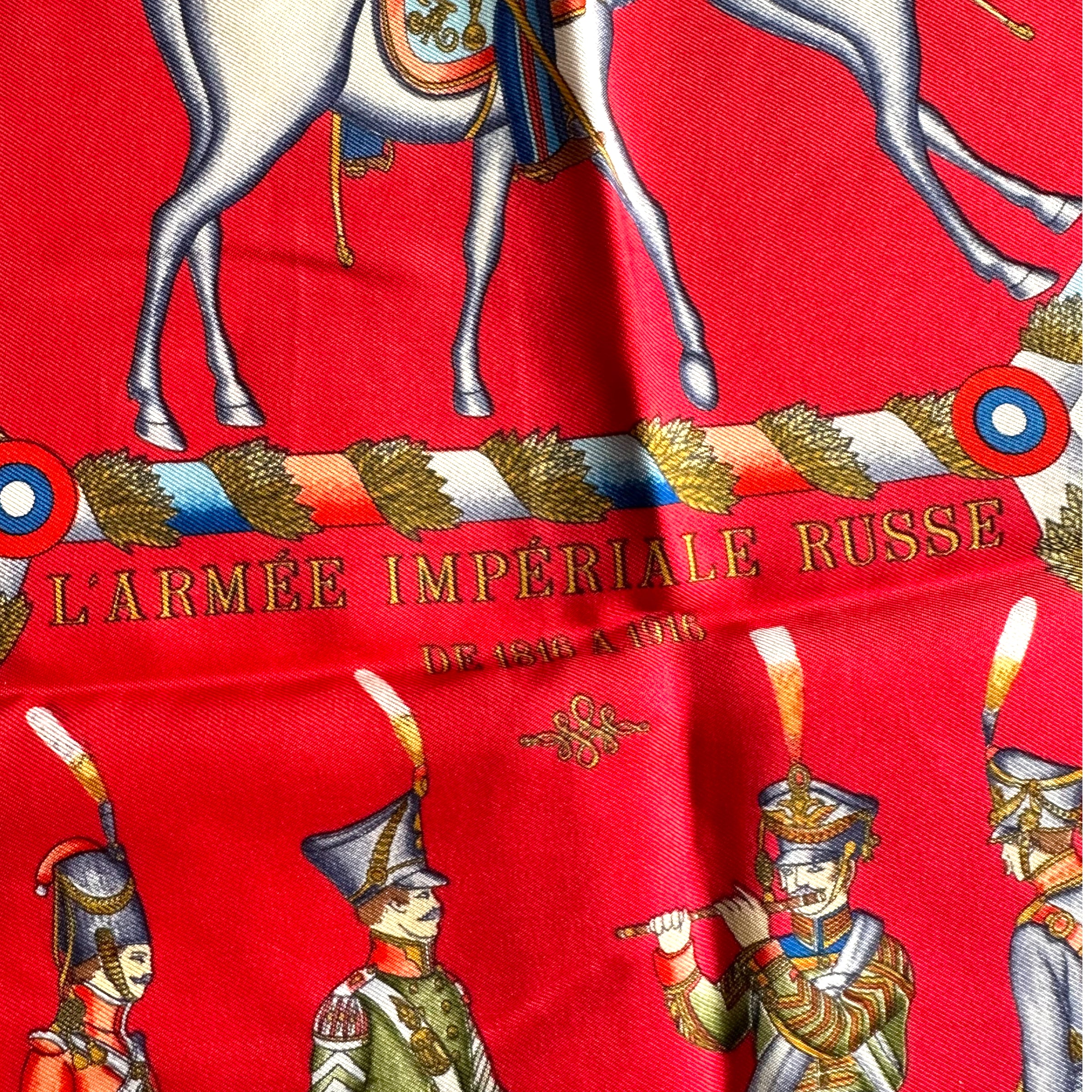 Armée Impériale Russe _Carré Hermès