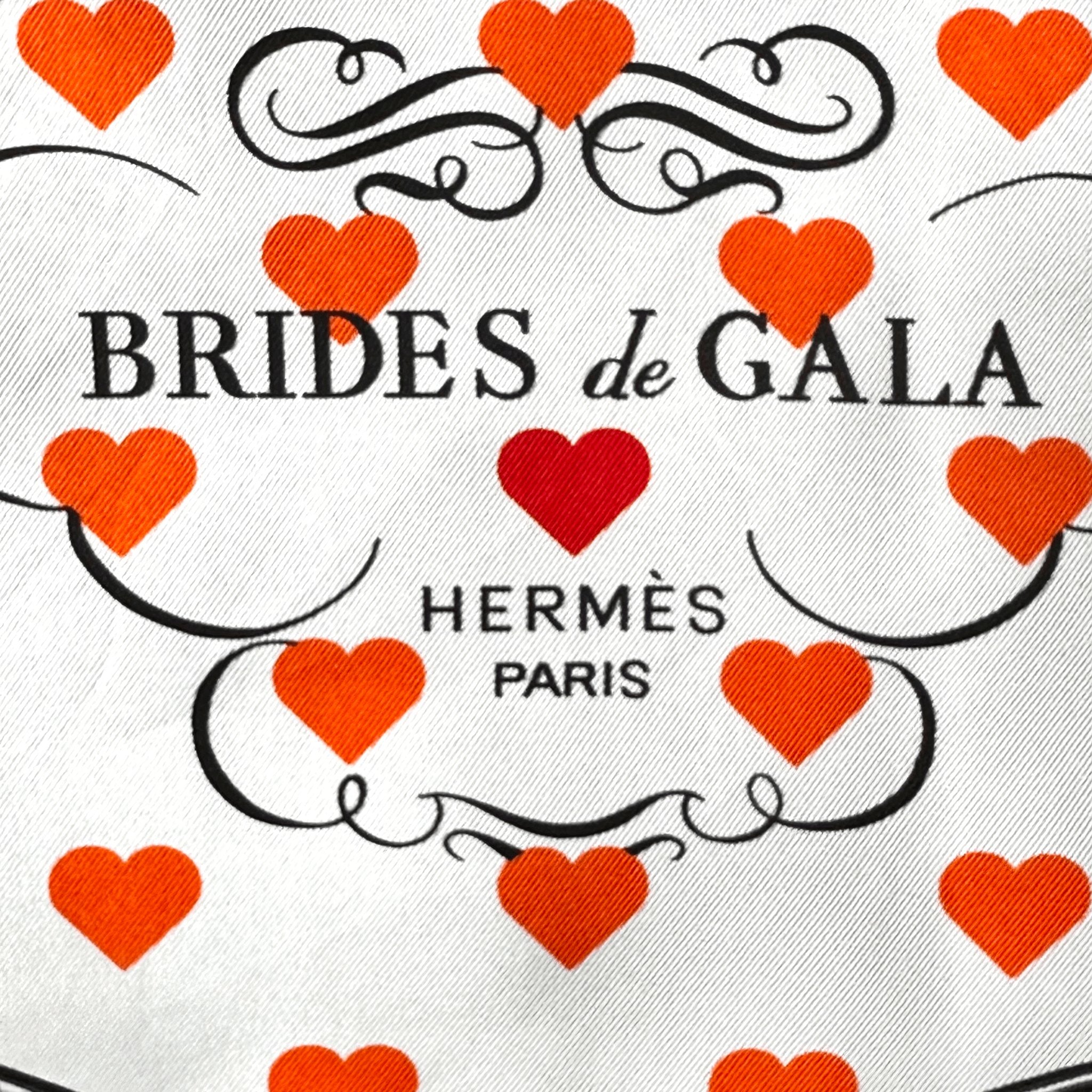 Brides de gala Love - FOULARD HERMES 90CM - Carré Society