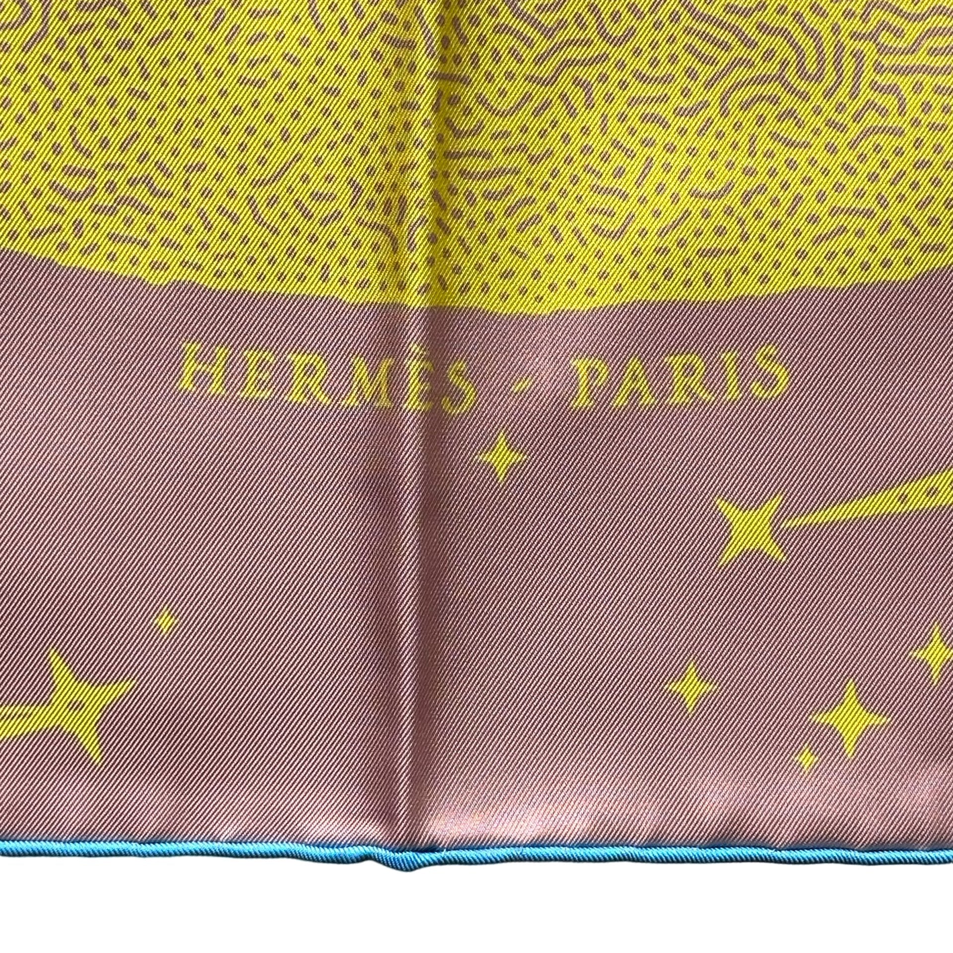 Clair de lune - FOULARD HERMES DOUBLE FACE 90CM - Carré Society