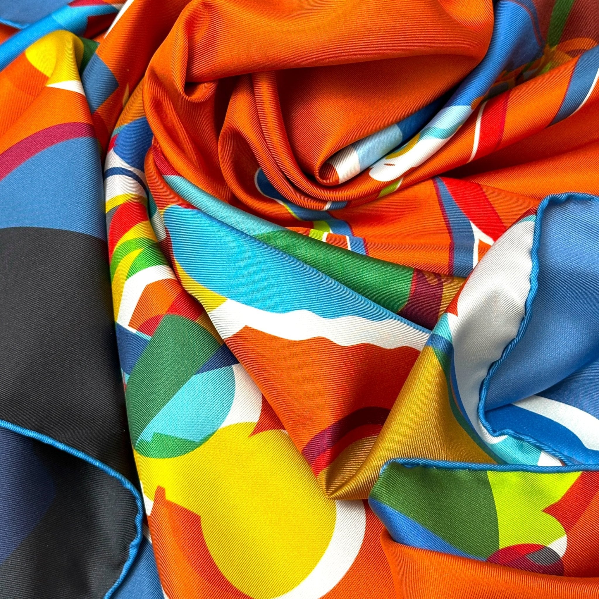 Drive me crazy - FOULARD HERMES DOUBLE FACE 90CM - Carré Society