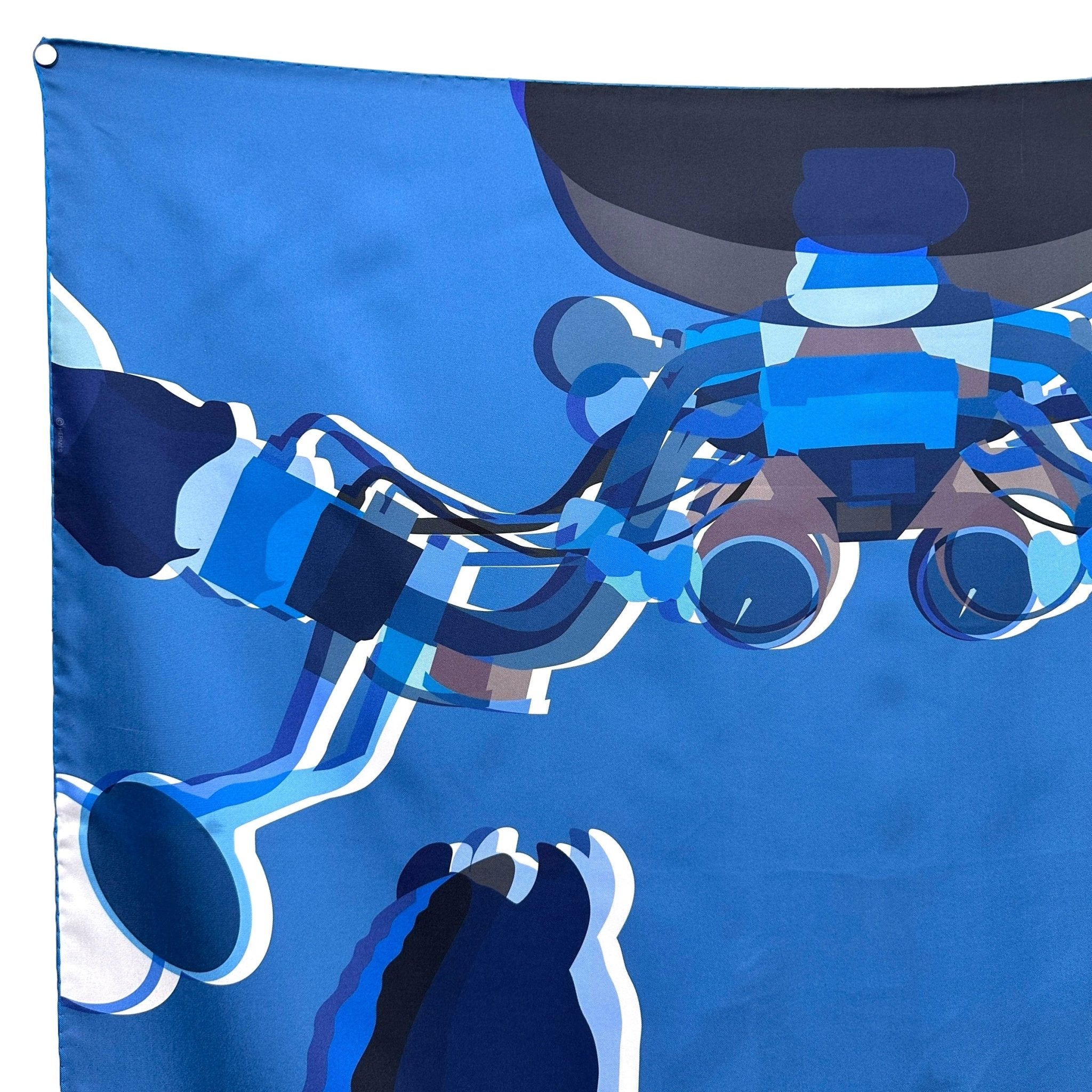 Drive me crazy - FOULARD HERMES DOUBLE FACE 90CM - Carré Society