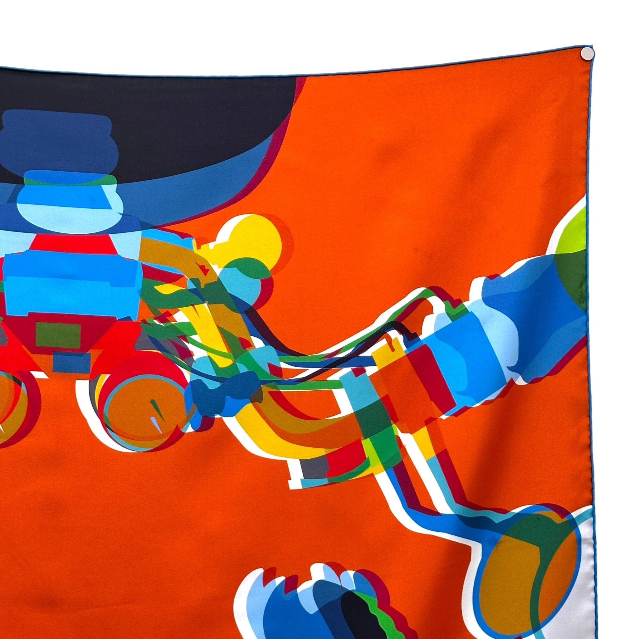 Drive me crazy - FOULARD HERMES DOUBLE FACE 90CM - Carré Society