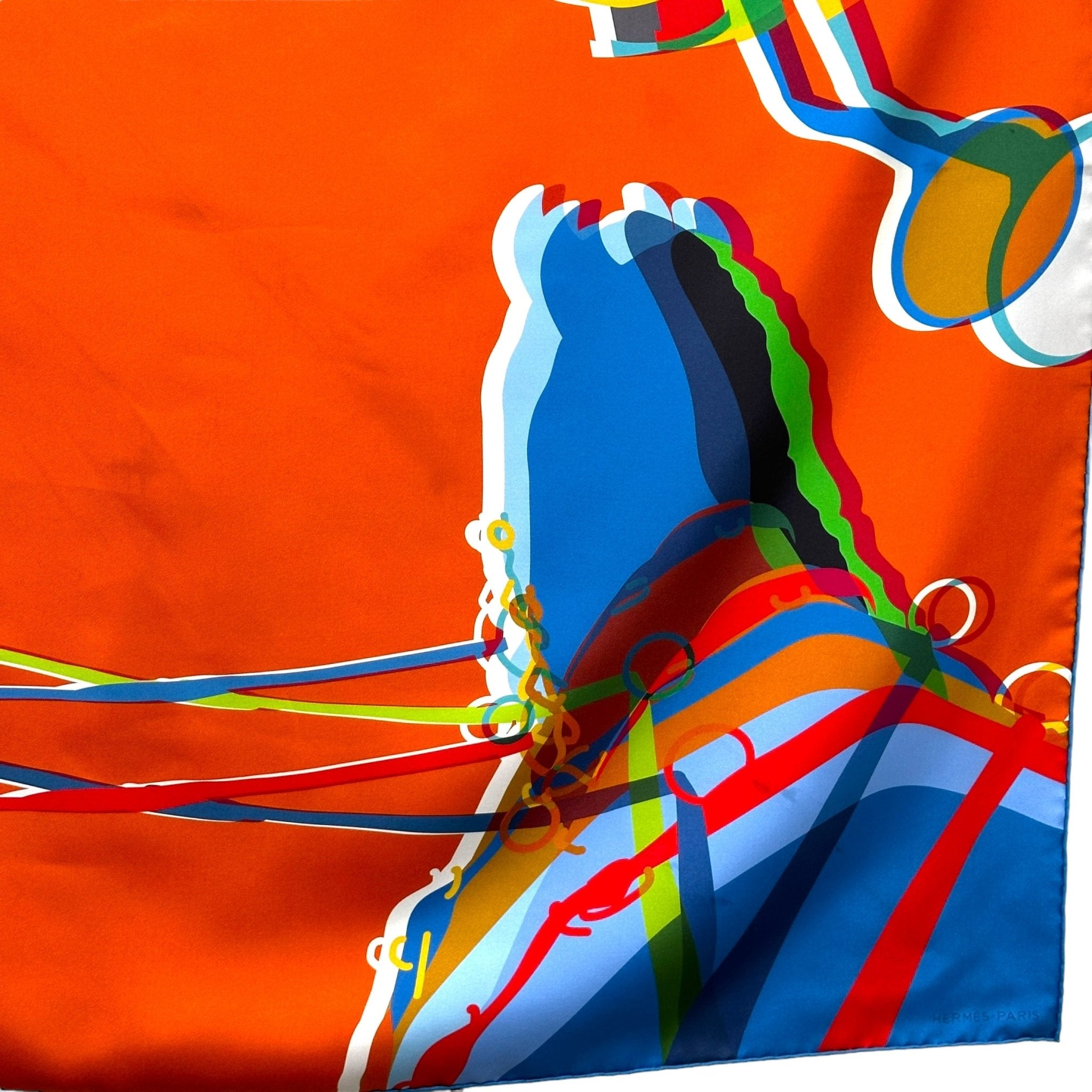 Drive me crazy - FOULARD HERMES DOUBLE FACE 90CM - Carré Society