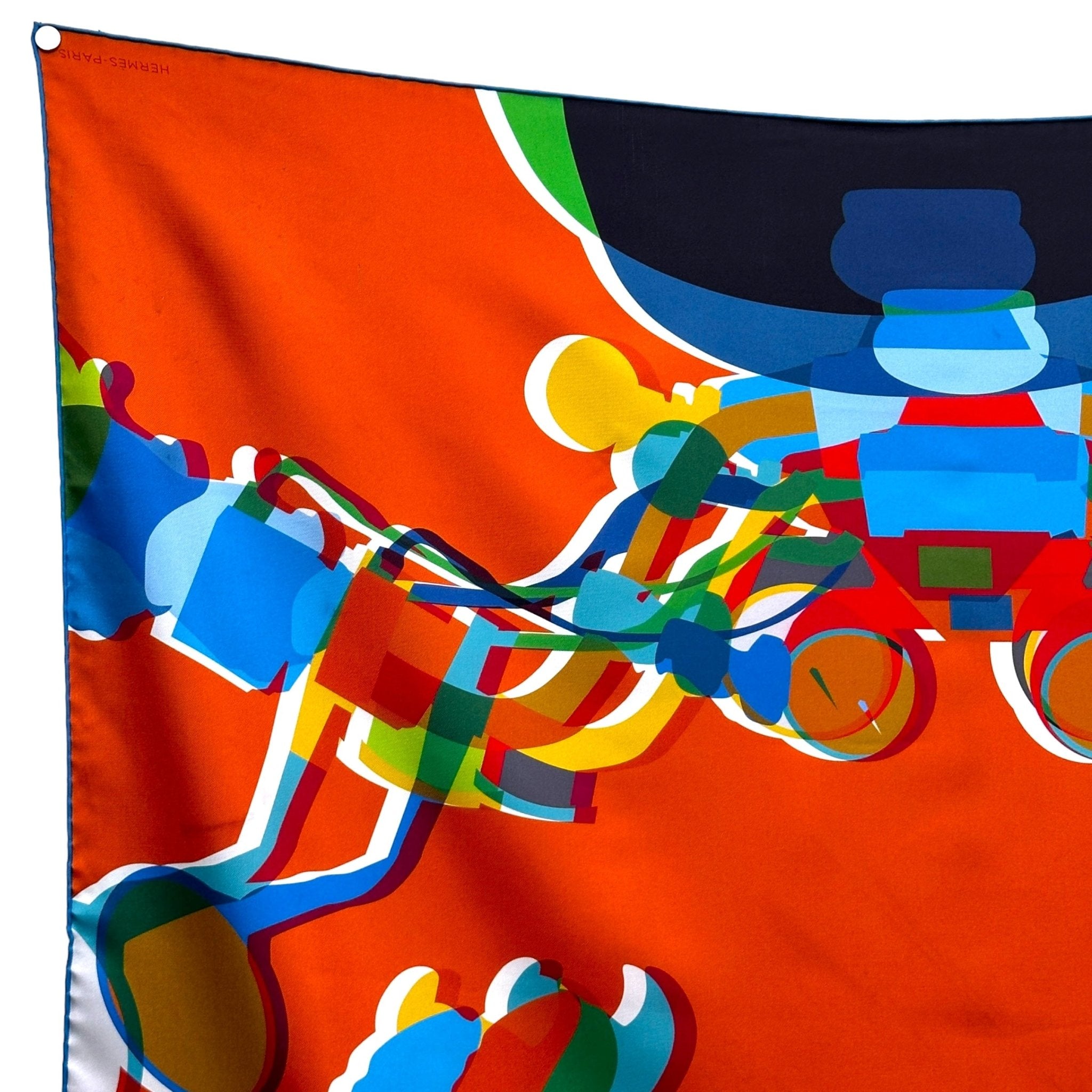 Drive me crazy - FOULARD HERMES DOUBLE FACE 90CM - Carré Society