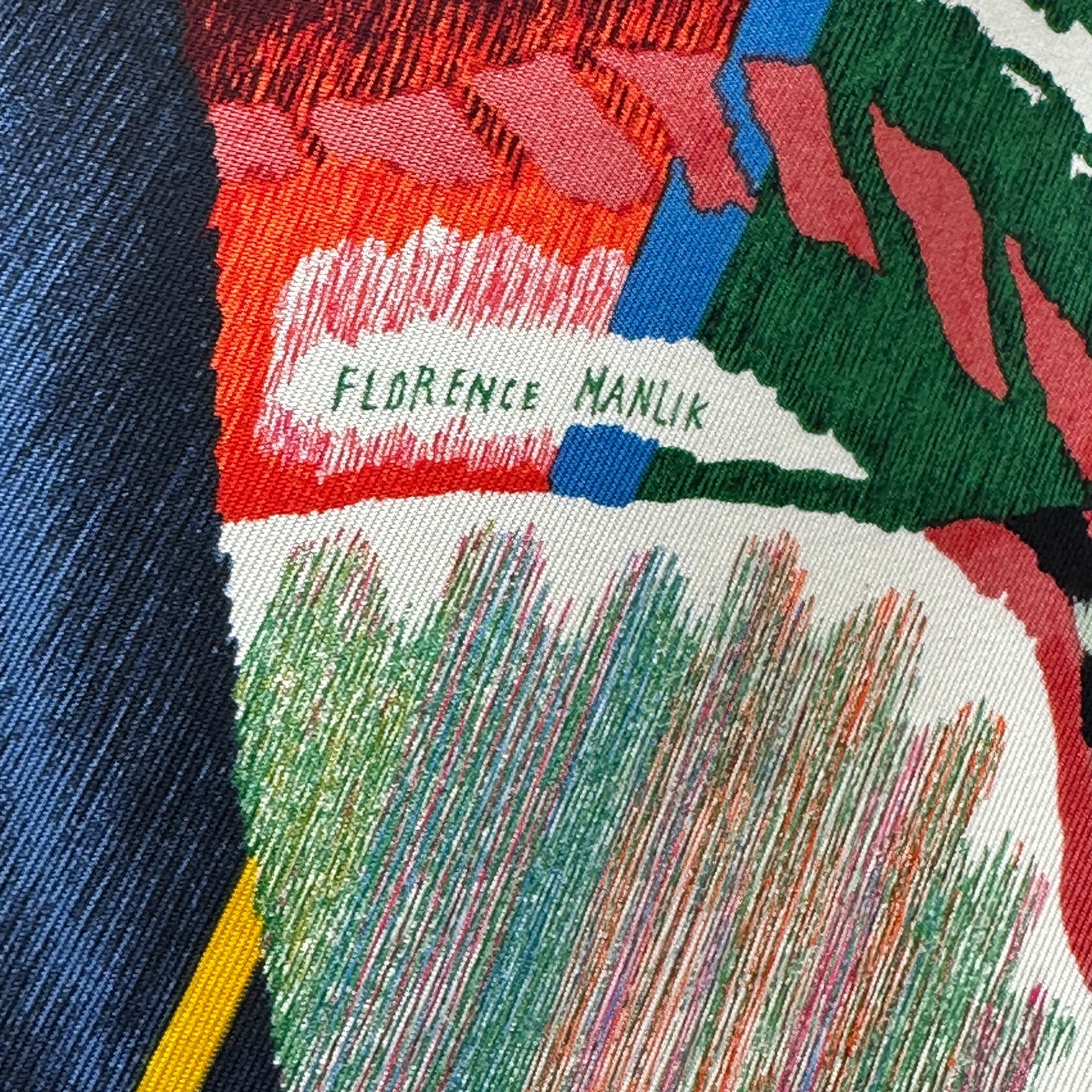 signature-florence-manlik-sur-Analyzing image  foulard-carre-hermes-le-chat-carre