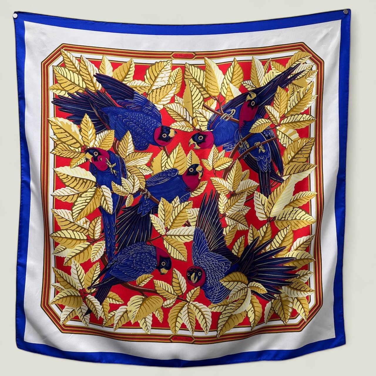 Les perroquets - FOULARD HERMES 90CM