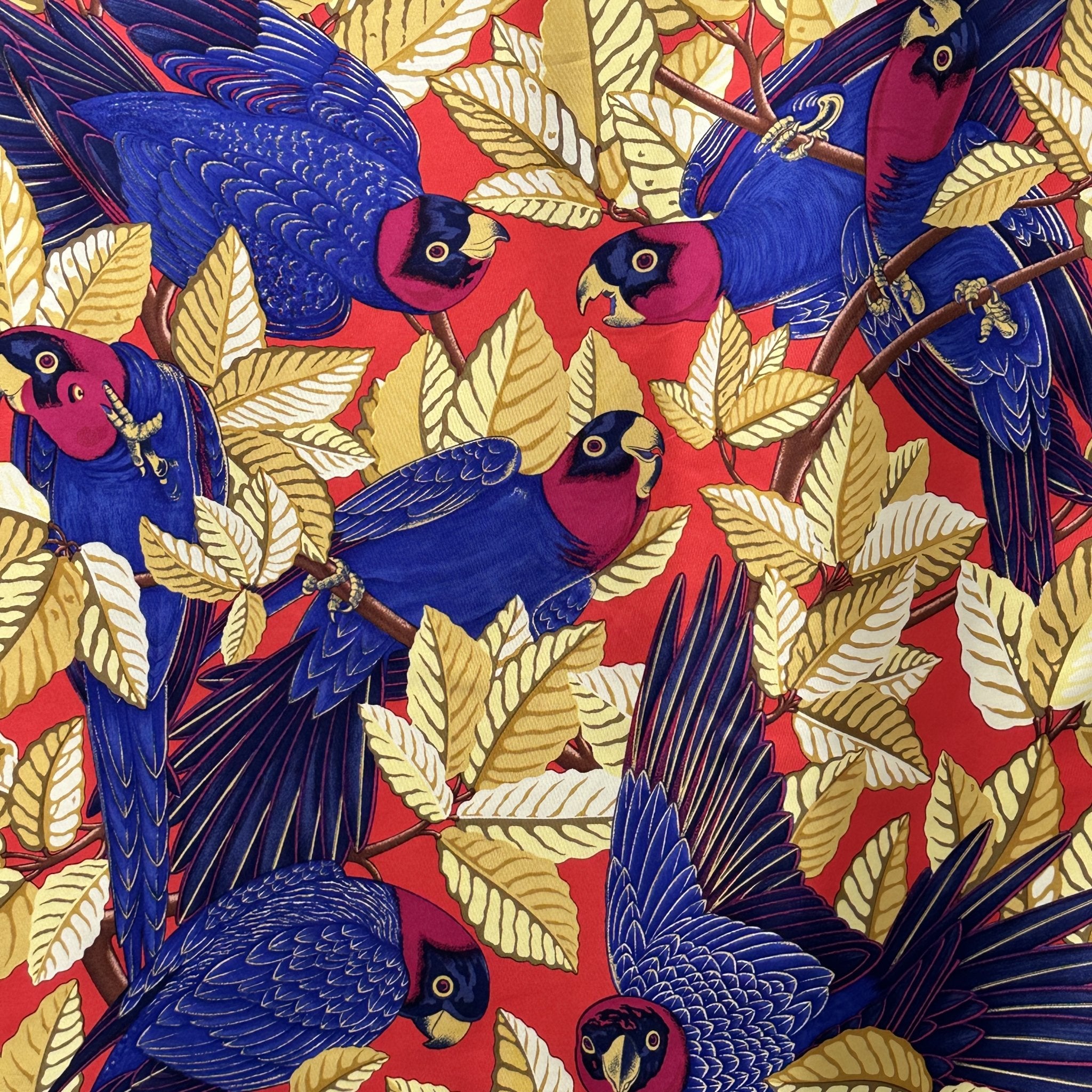 Les perroquets - FOULARD HERMES 90CM