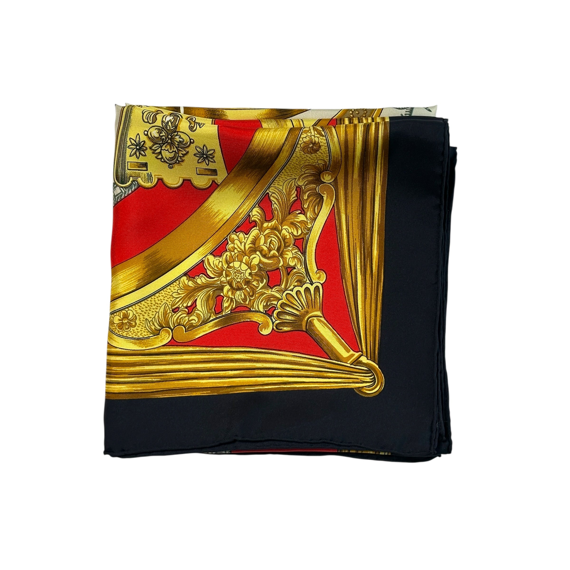 Carré Hermès – Étriers – Édition 1990 - Françoise de la Perrière