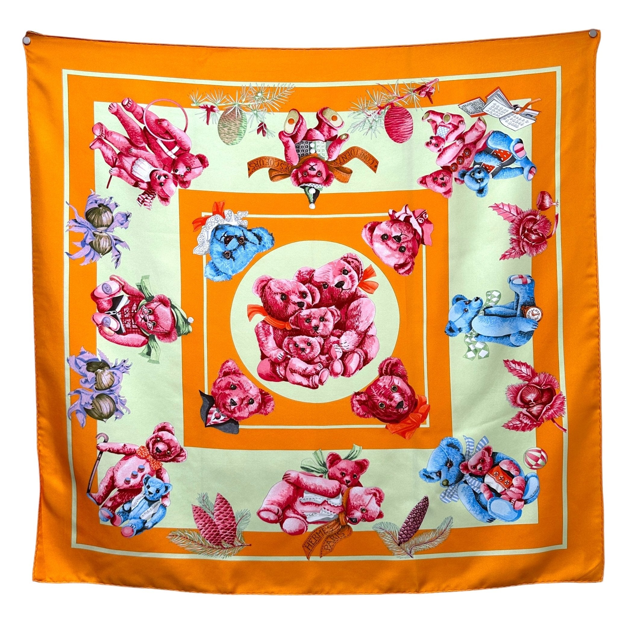 Confidents des coeurs - FOULARD HERMES 90 CM - Carré Society