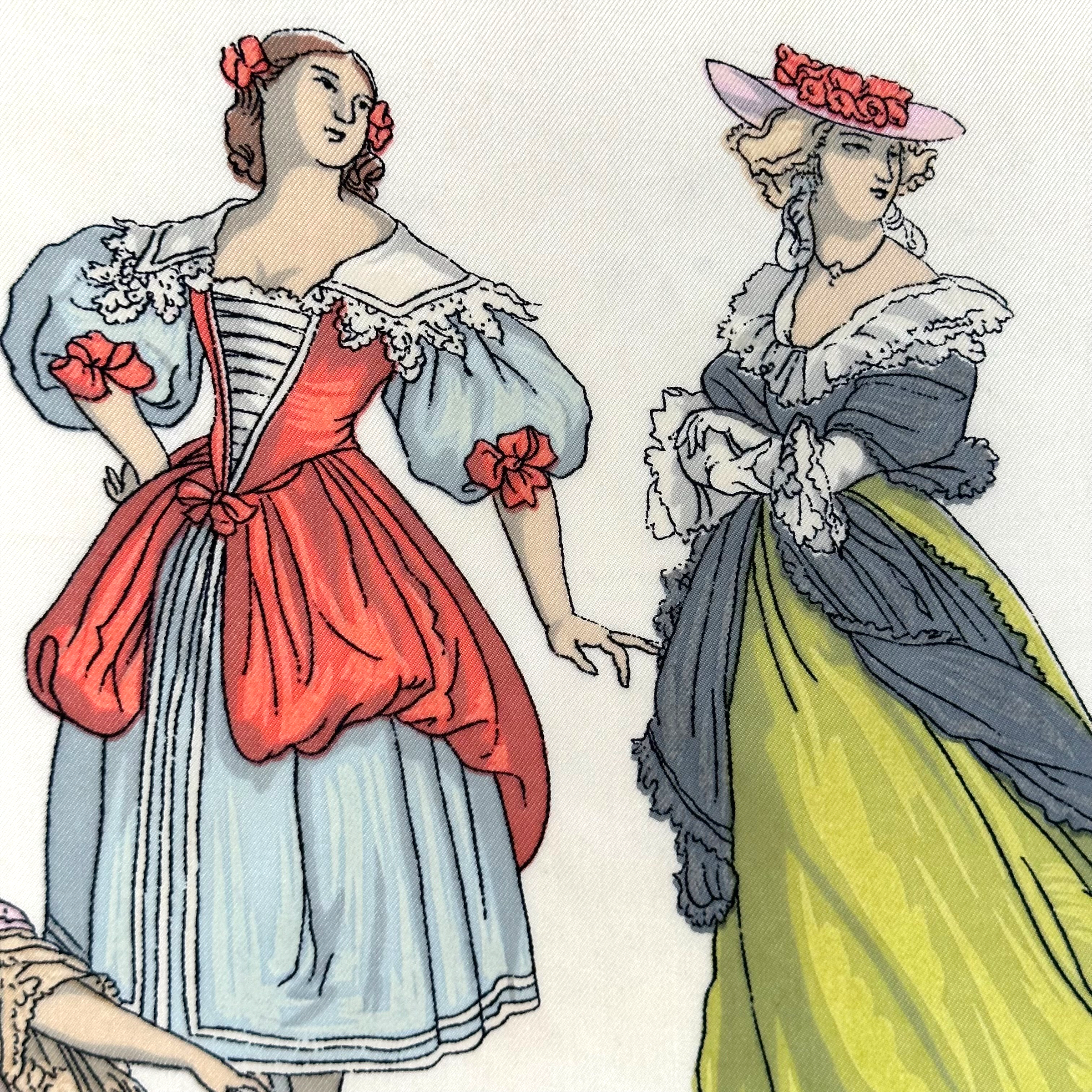 Costumes de dames - FOULARD HERMES 90CM