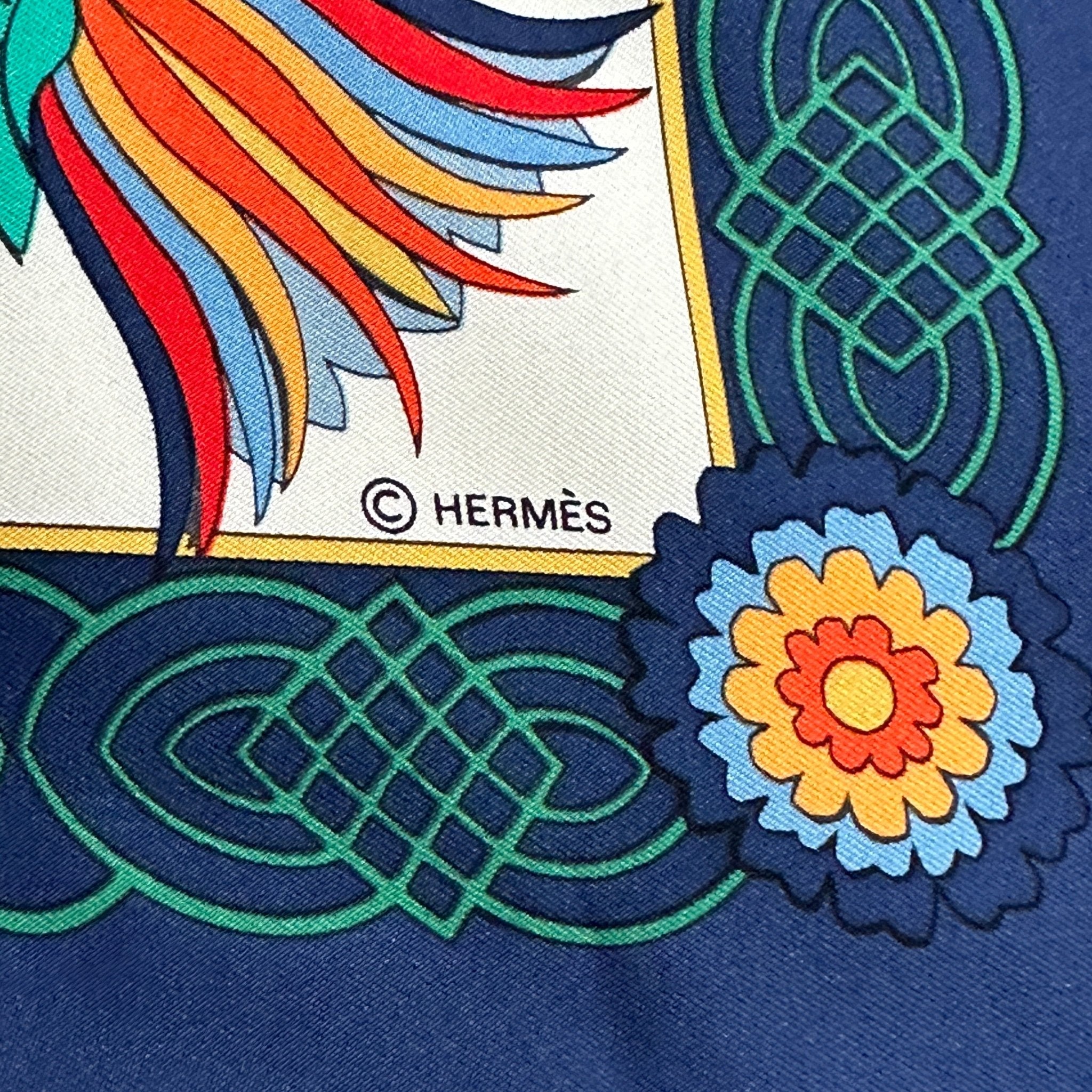 Découpages - FOULARD HERMES 90 CM - Carré Society