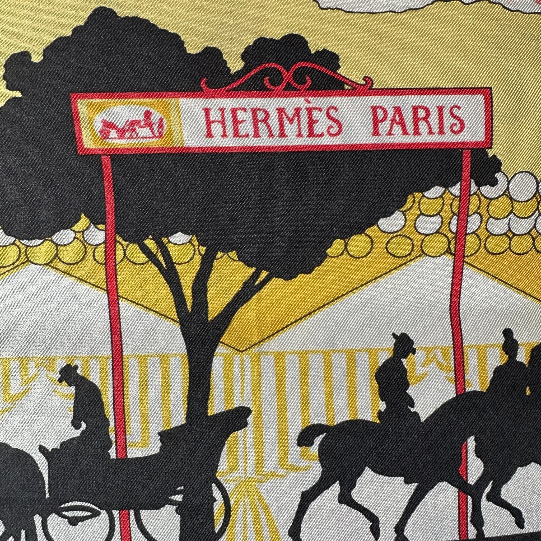 Feria de Sevilla - FOULARD CARRE HERMES 90CM - 1996 - Carré Society