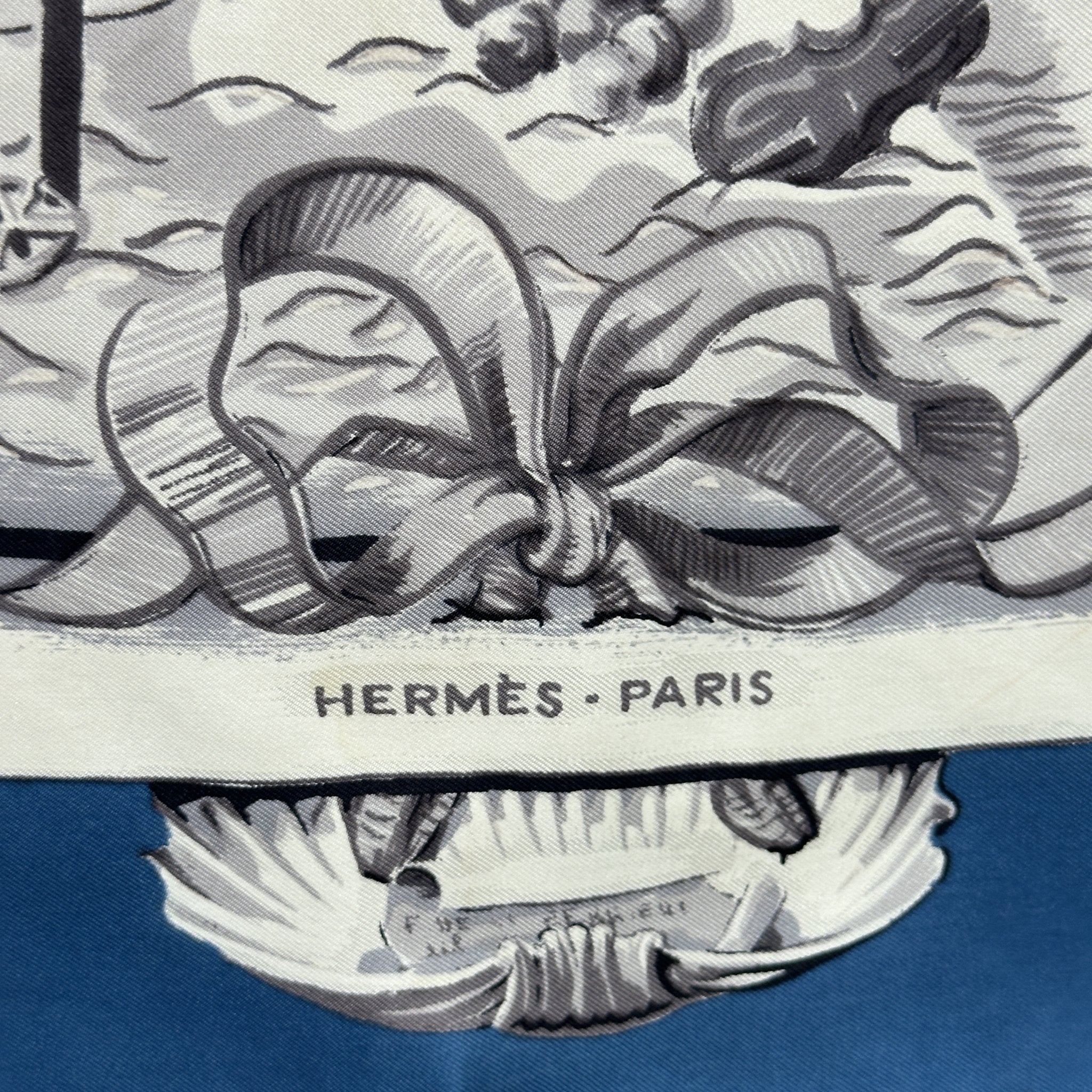 La France - FOULARD HERMES - 1959