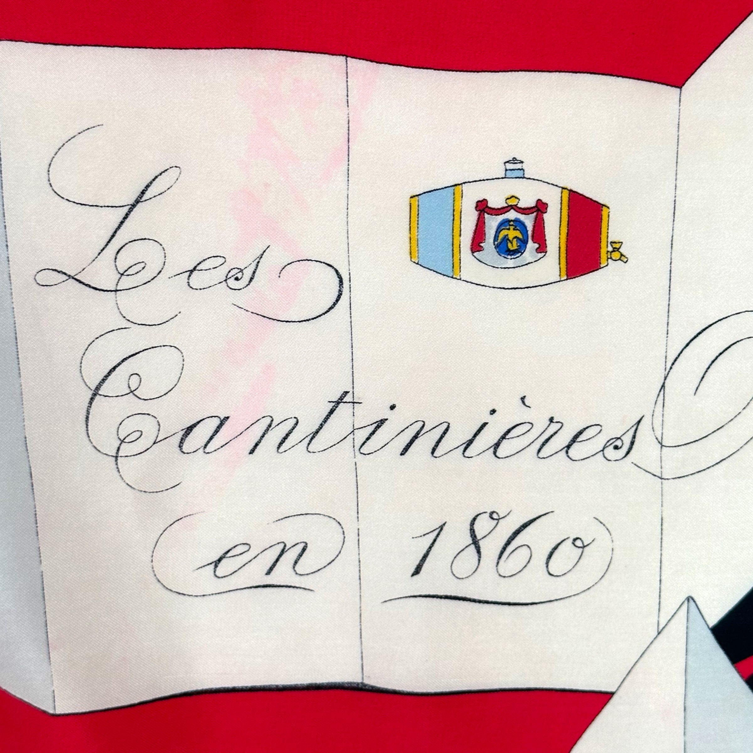 Les Cantinières en 1860 - FOULARD HERMES - 1953